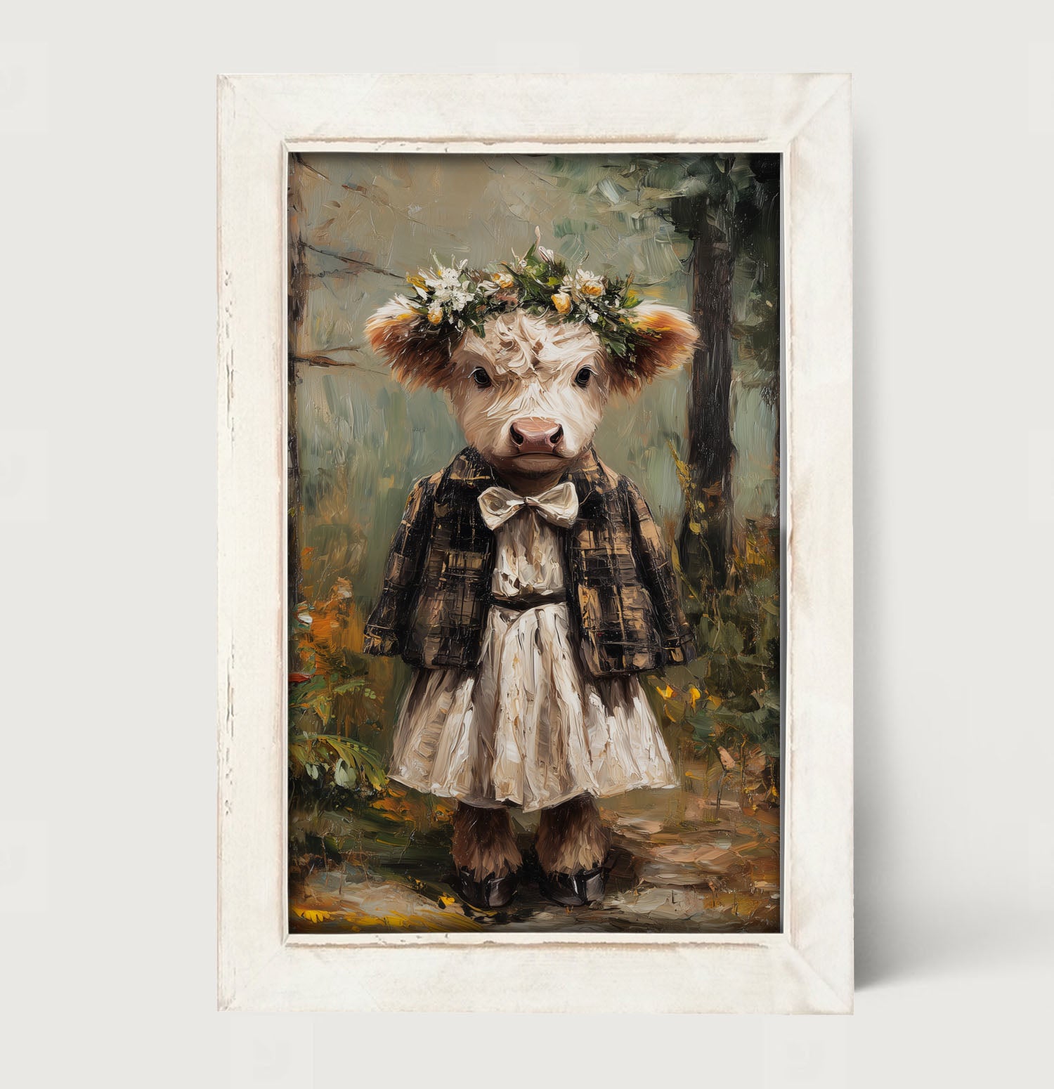 Country Friends - Maggie - Framed Art