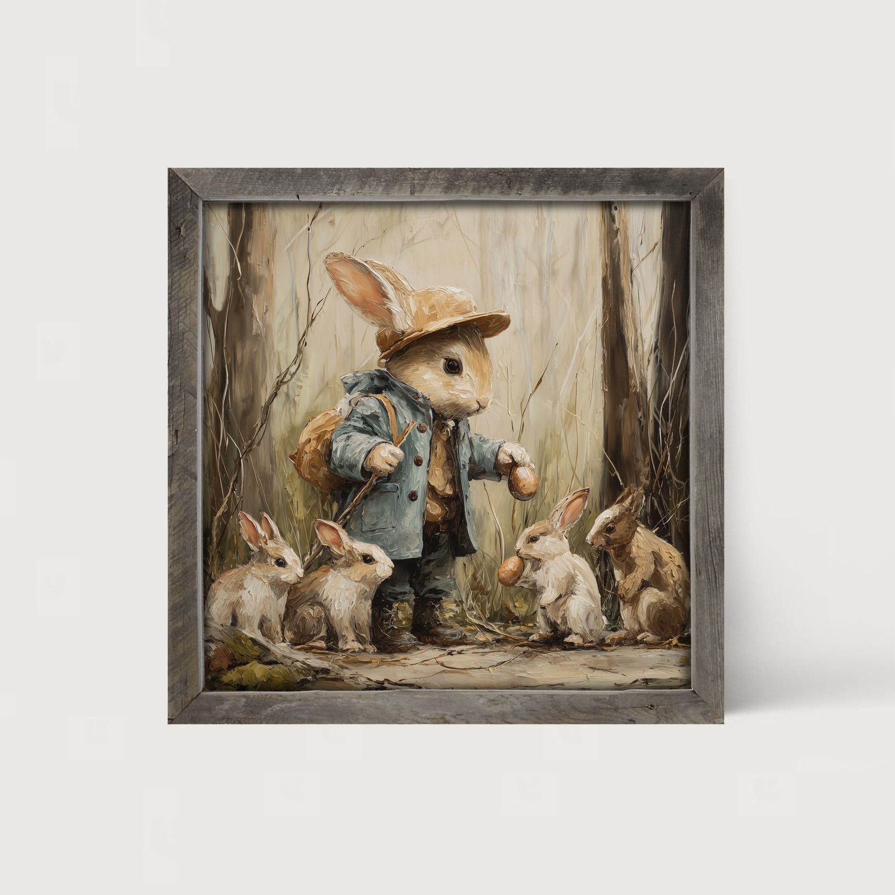 Country Friends - Ethan and Some Bunnies