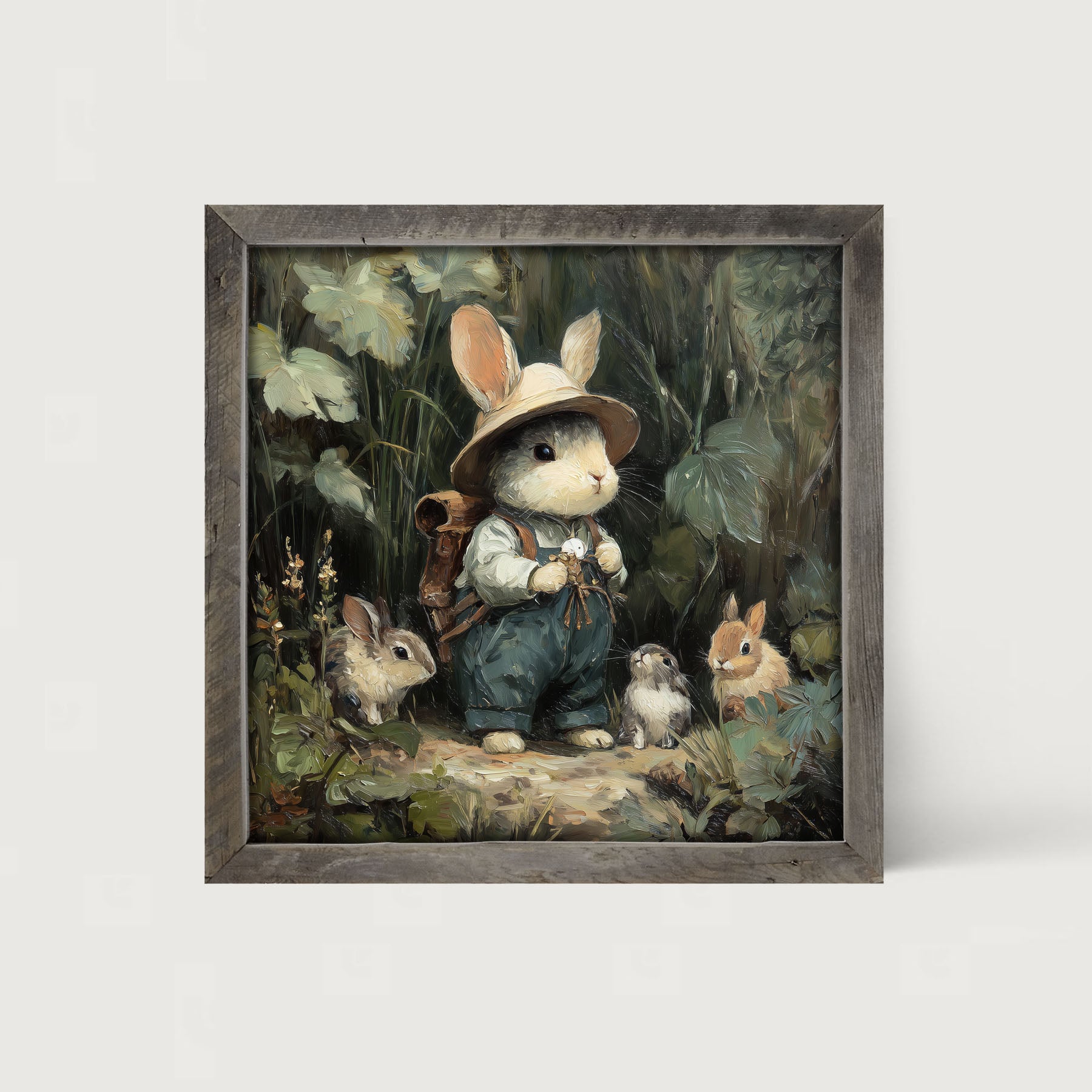 Country Friends - Quinn and Some Bunnies