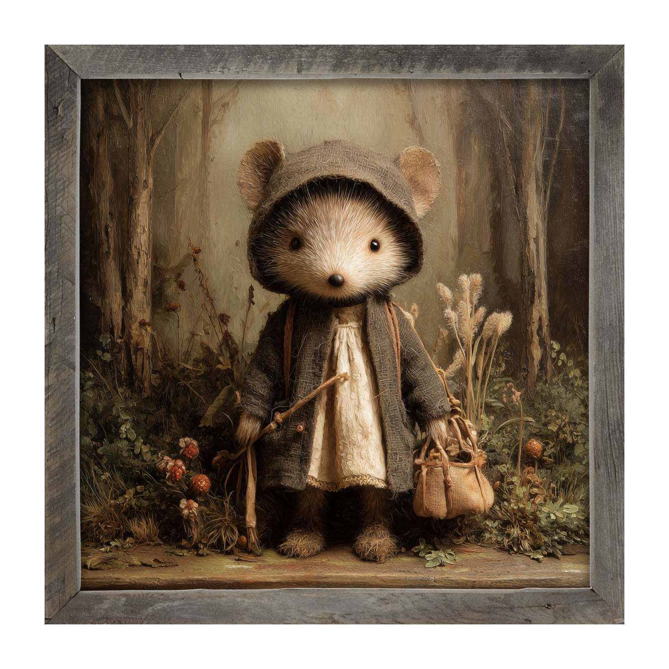 Country Friends - Heather - Framed Art