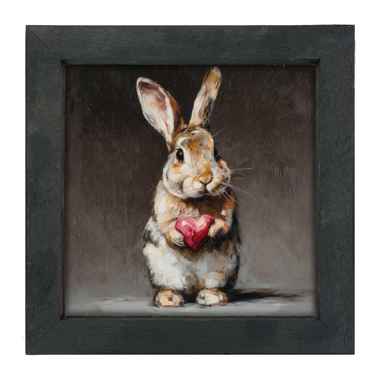 Holiday Bunny - Valentine's Day - Framed Art
