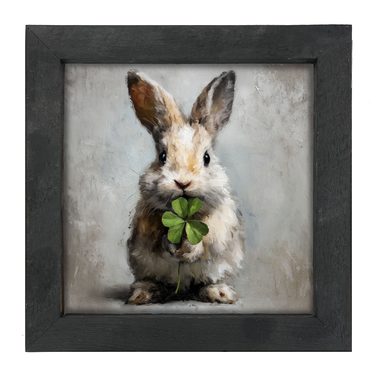 Holiday Bunny - St. Patrick's Day - Framed Art