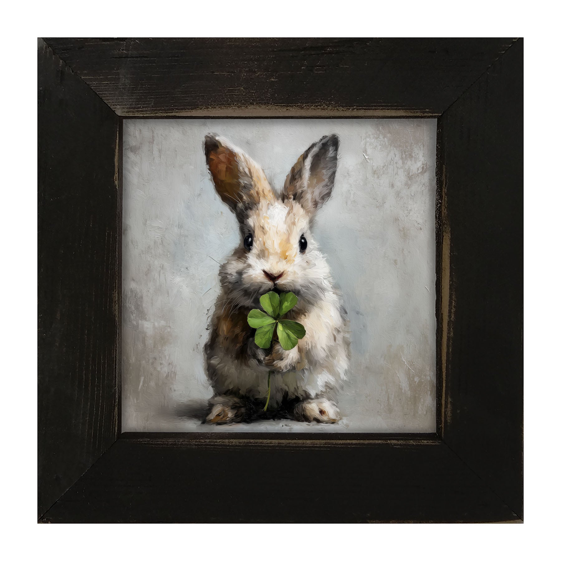Holiday Bunny - St. Patrick's Day - Framed Art