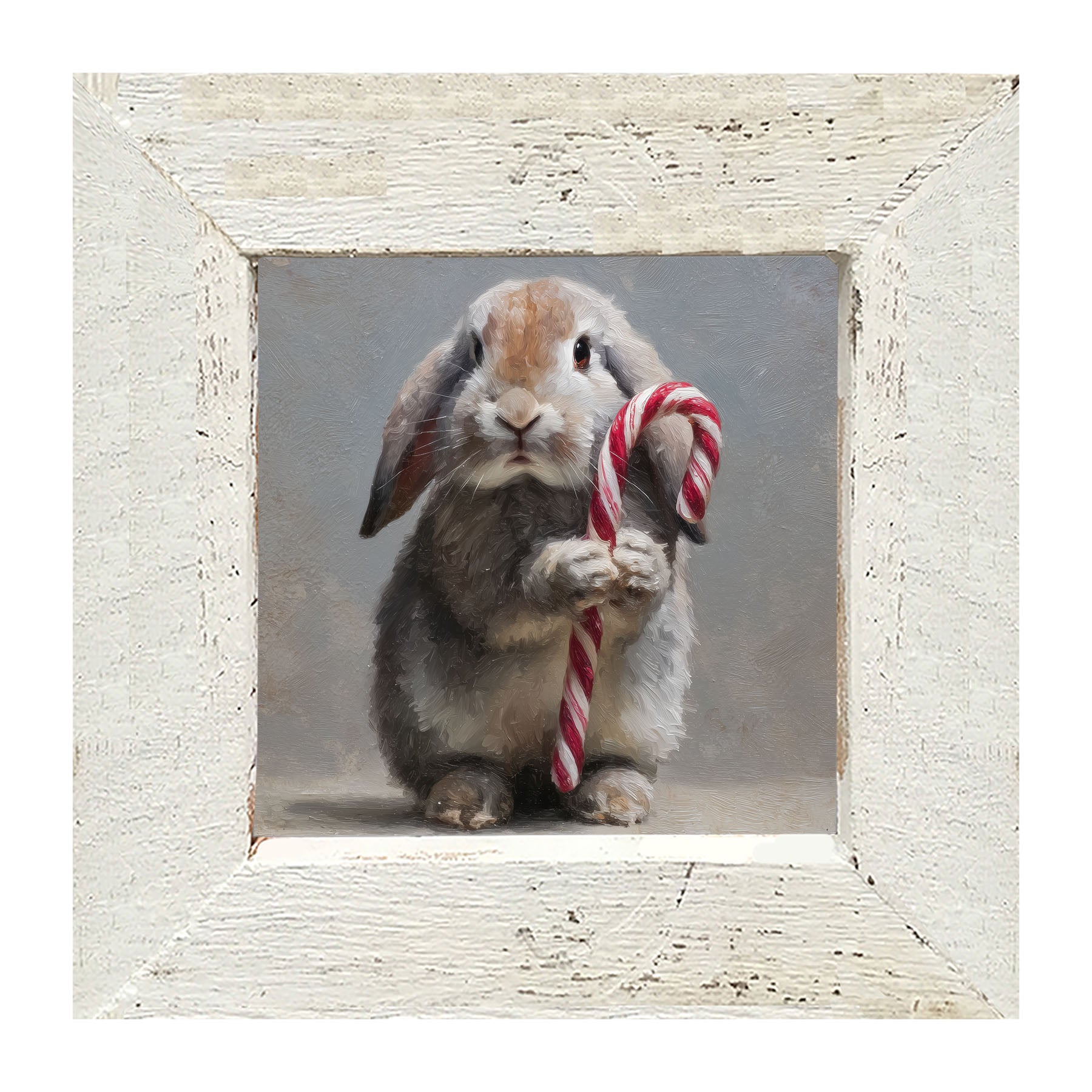 Holiday Bunny - Christmas - Framed Art