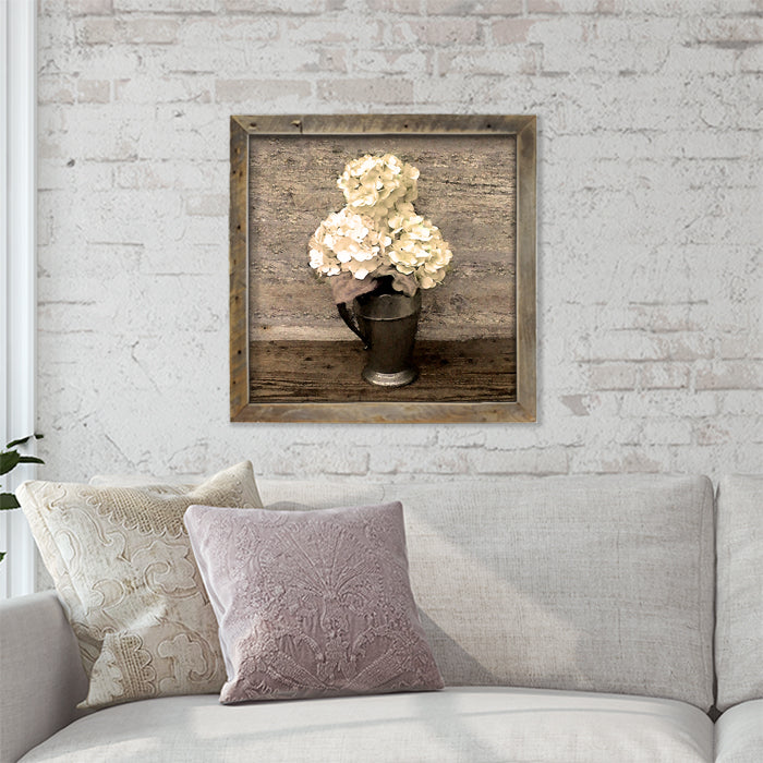 White Hydrangeas