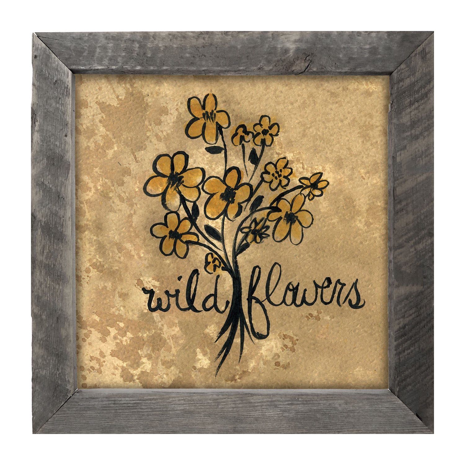 Wildflowers - Framed art