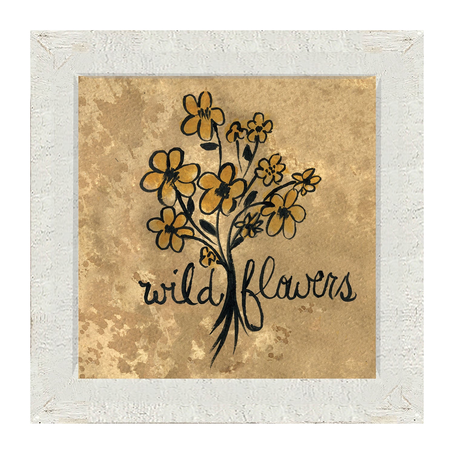 Wildflowers - Framed art