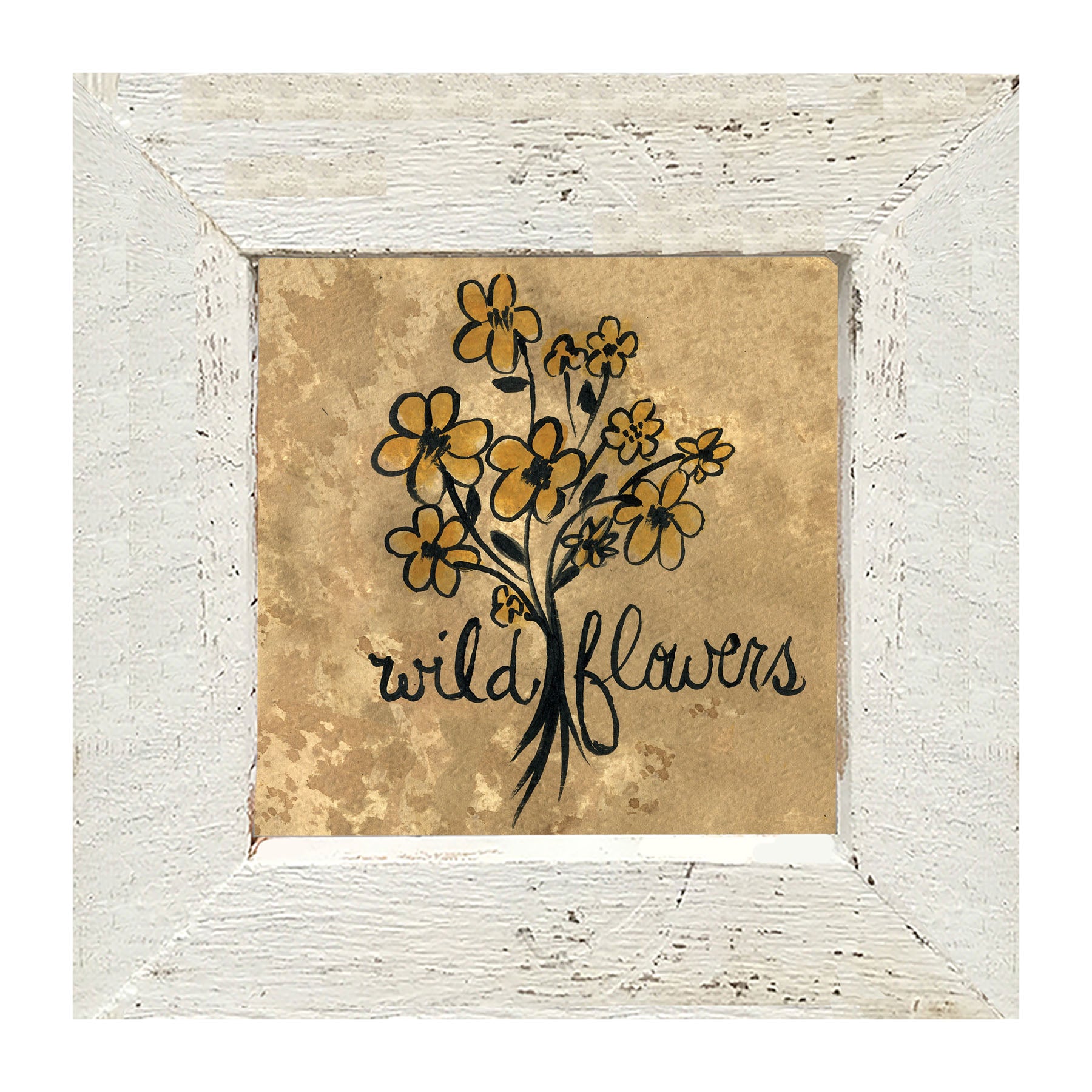 Wildflowers - Framed art