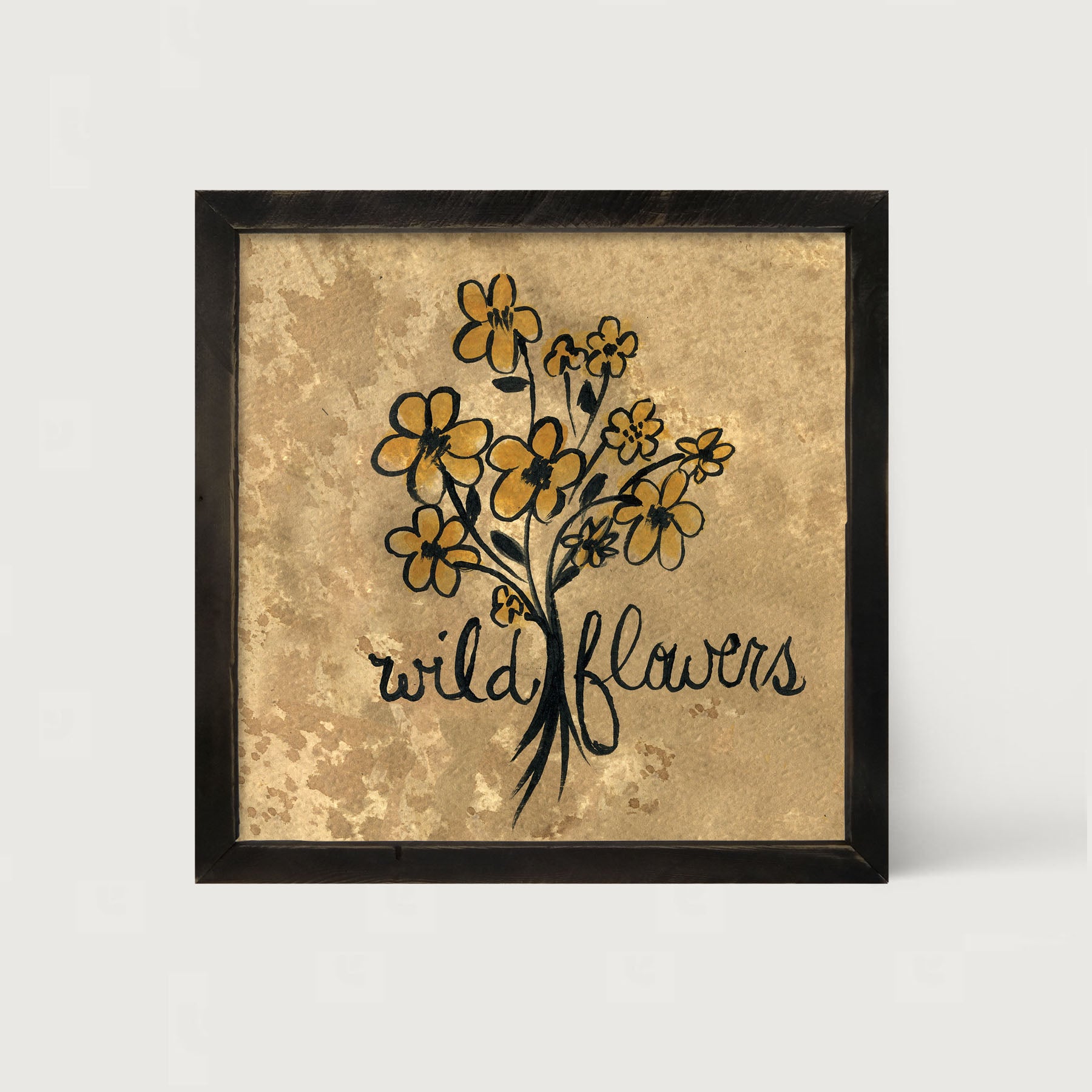 Wildflowers - Framed art