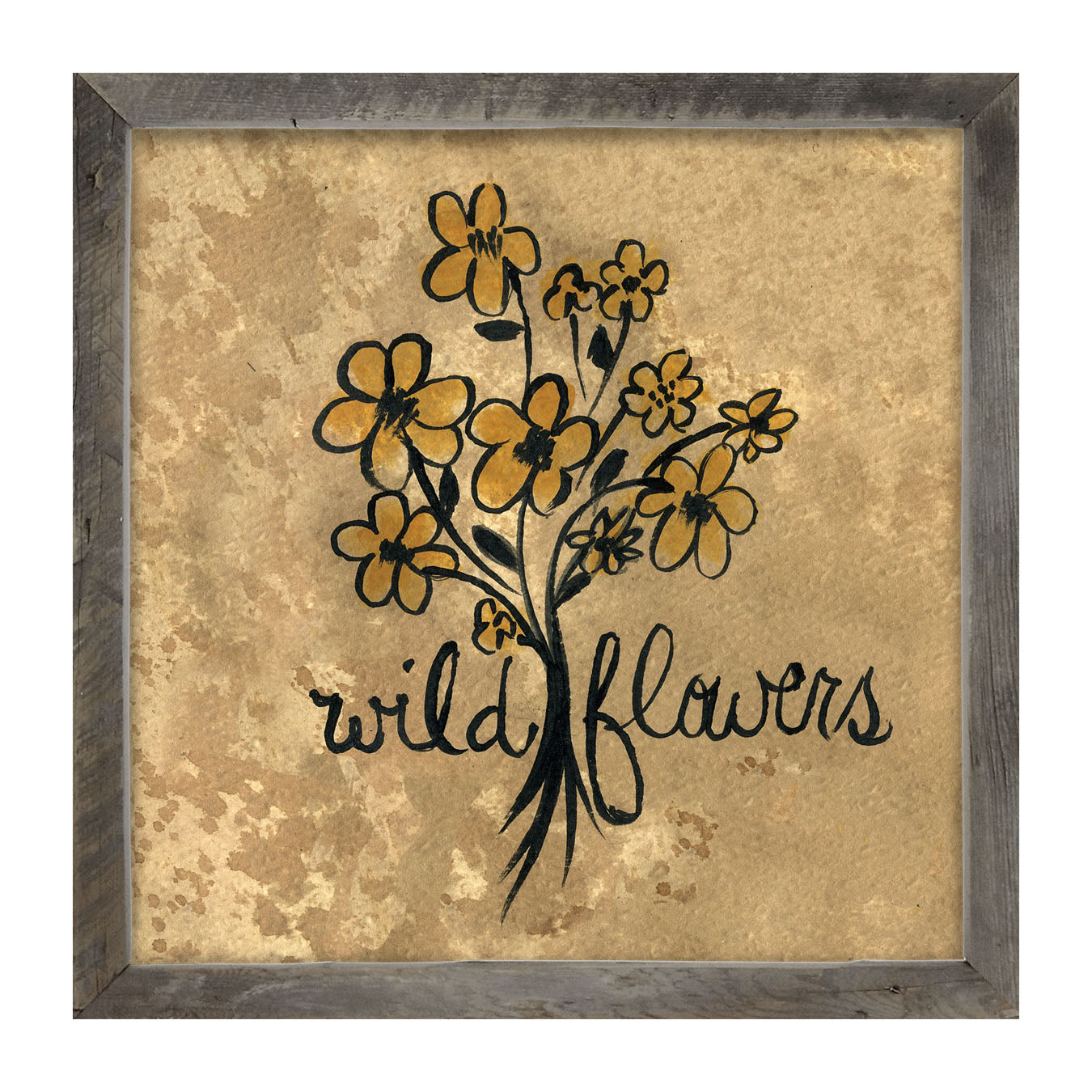 Wildflowers - Framed art