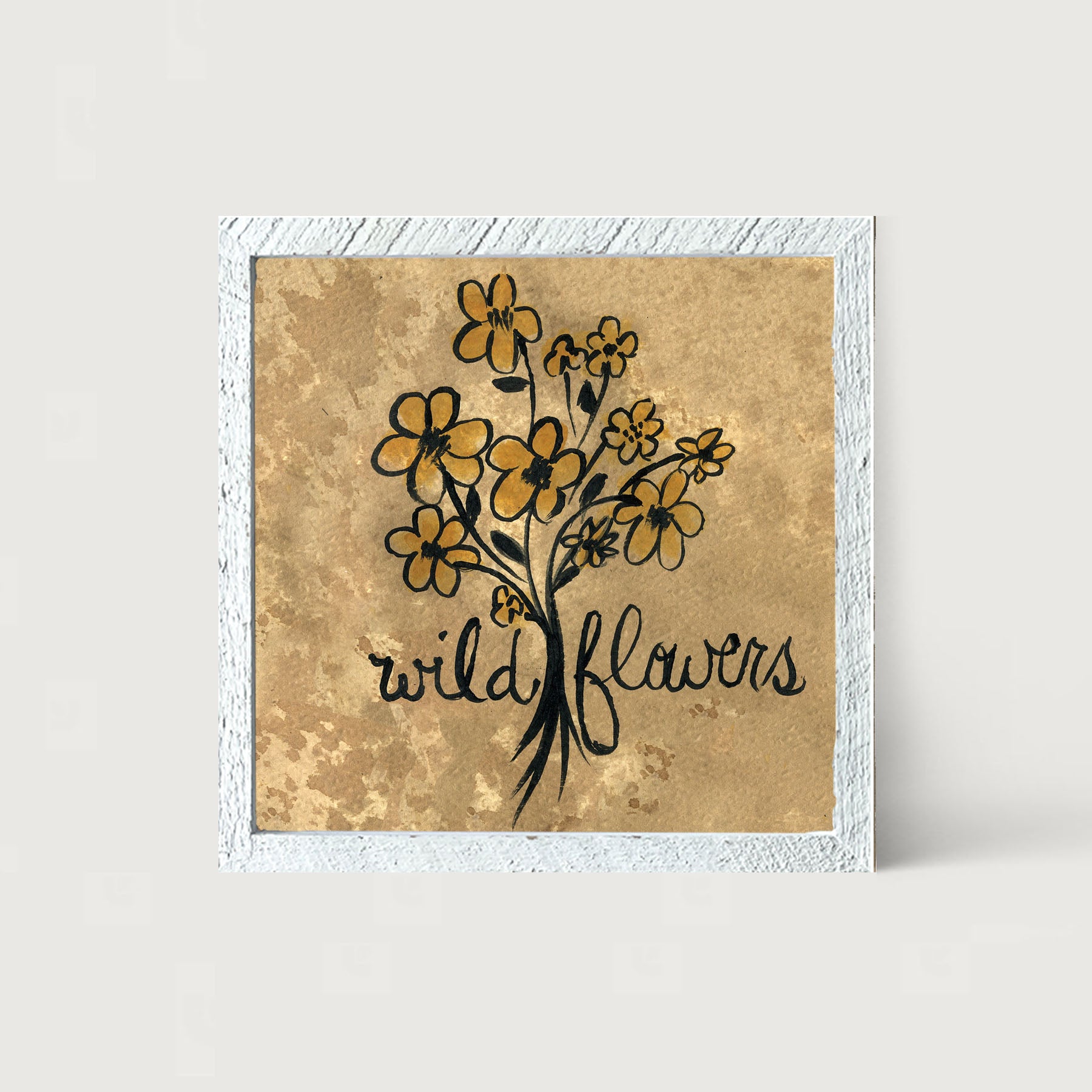 Wildflowers - Framed art