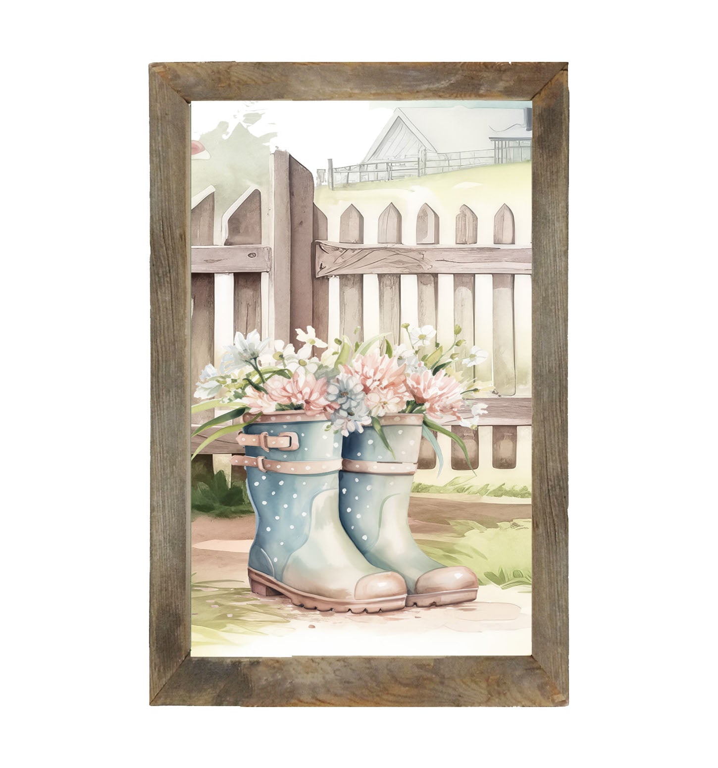 Gardening Boots 4 - Framed art
