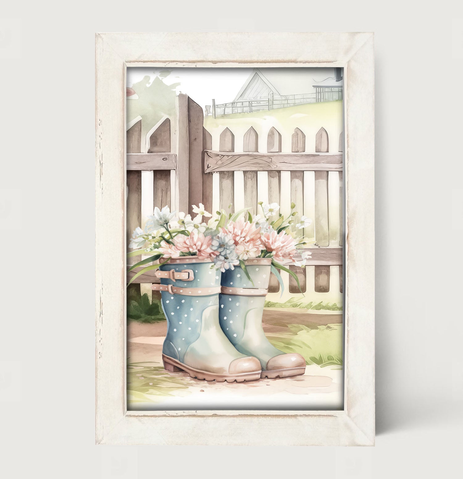 Gardening Boots 4 - Framed art
