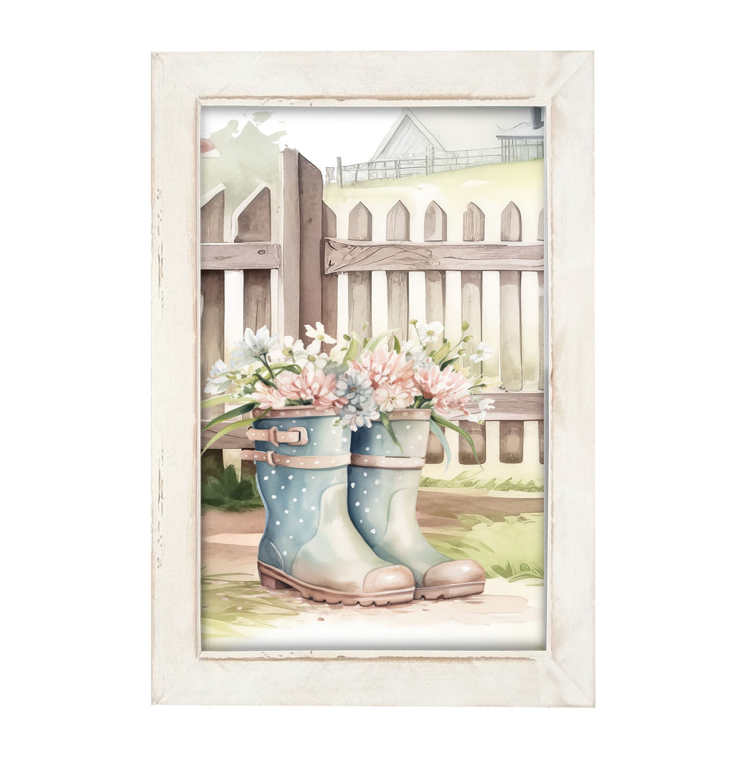 Gardening Boots 4 - Framed art