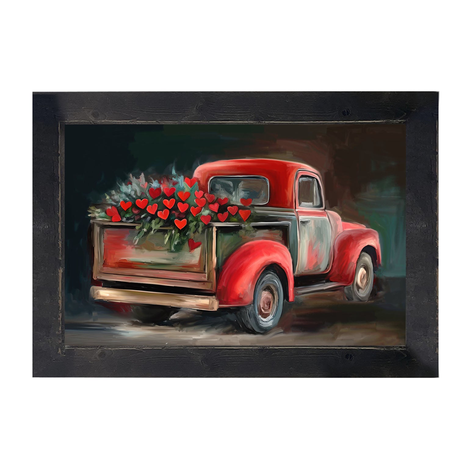 Valentine Truck - Framed art