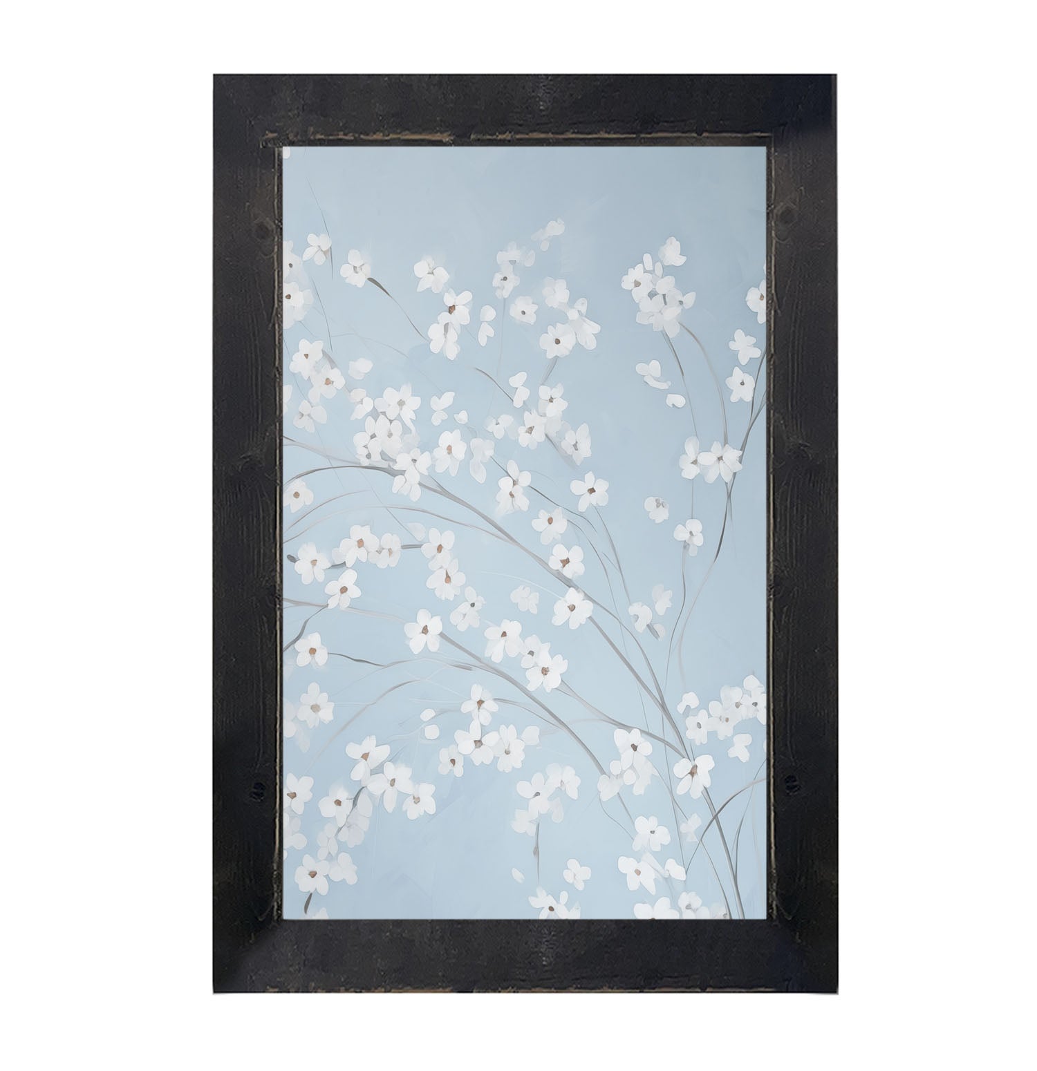 Blue Dogwood - Framed Art