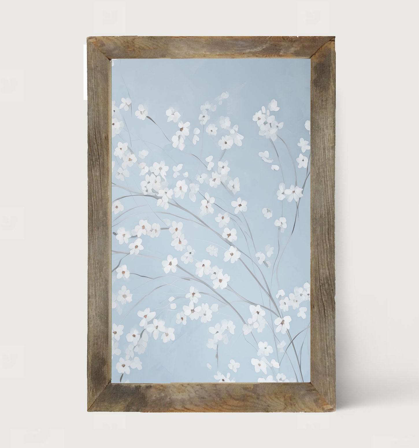 Blue Dogwood - Framed Art