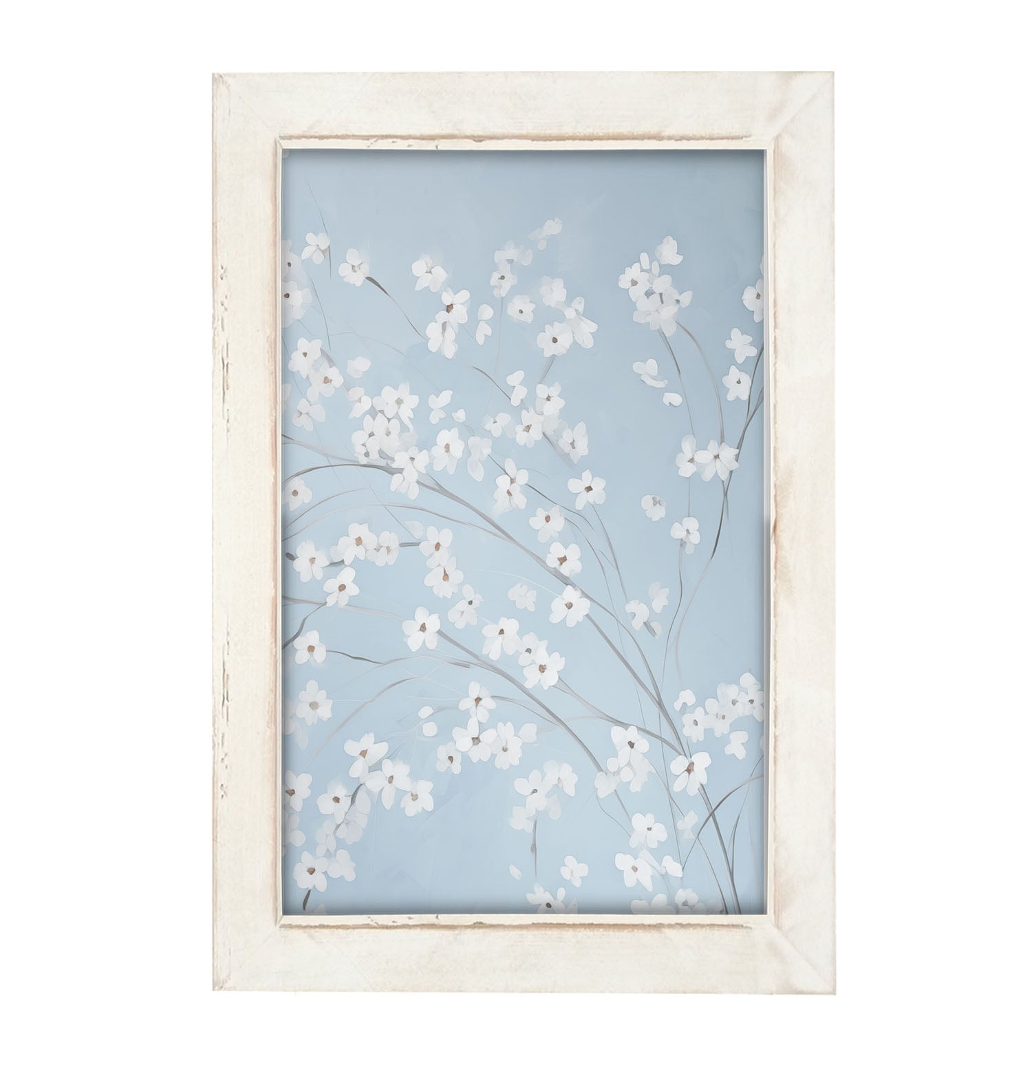 Blue Dogwood - Framed Art