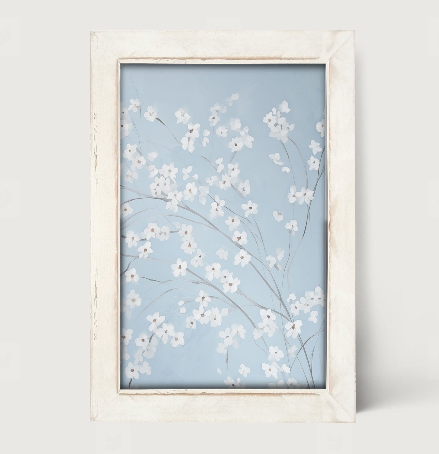 Blue Dogwood - Framed Art