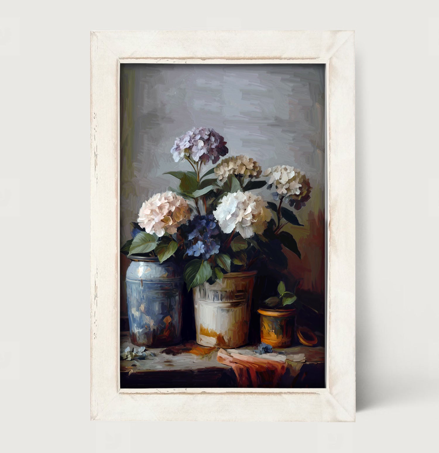 Rustic Hydrangeas
