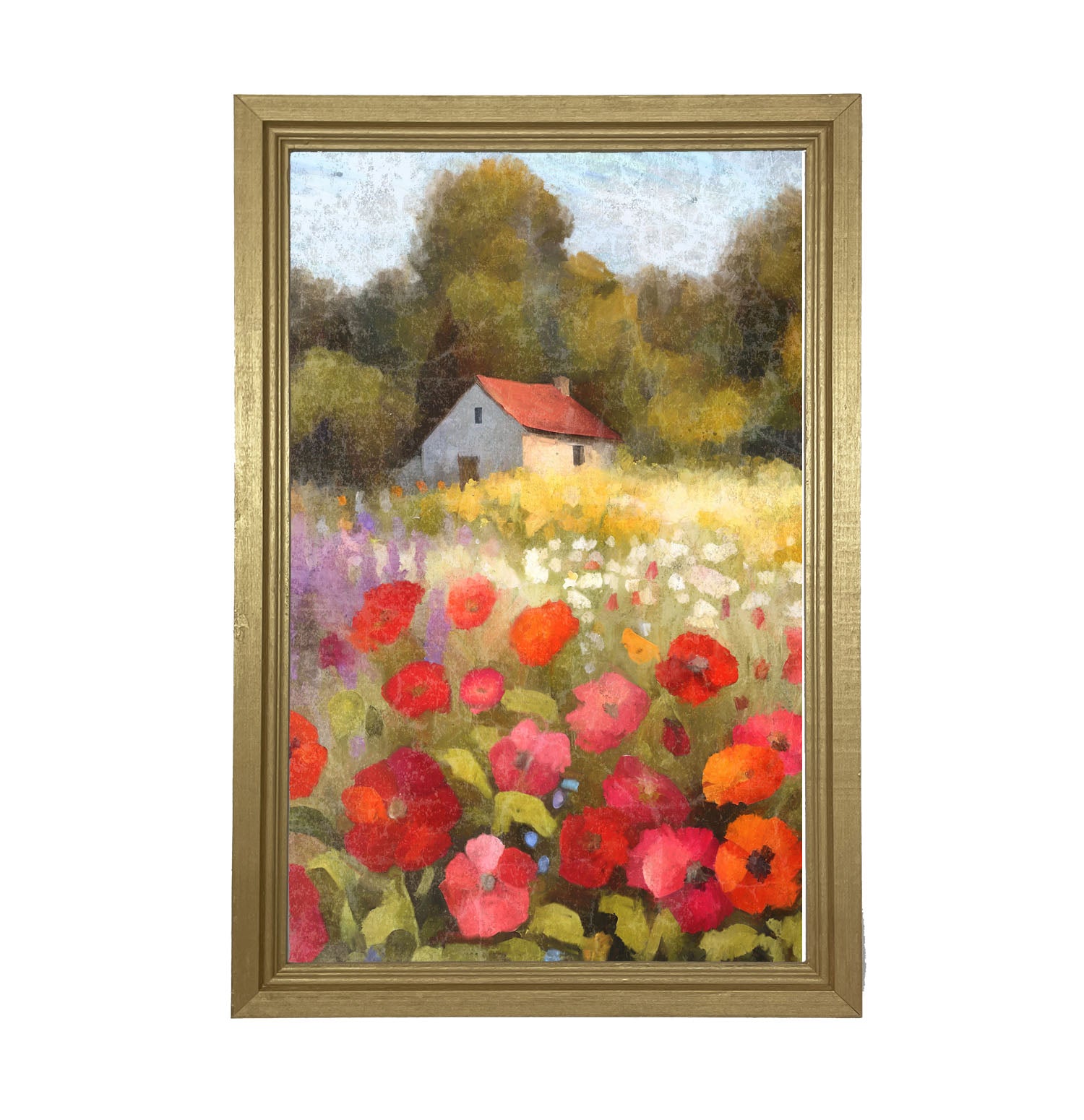 Farmside Flowers - Framed Art