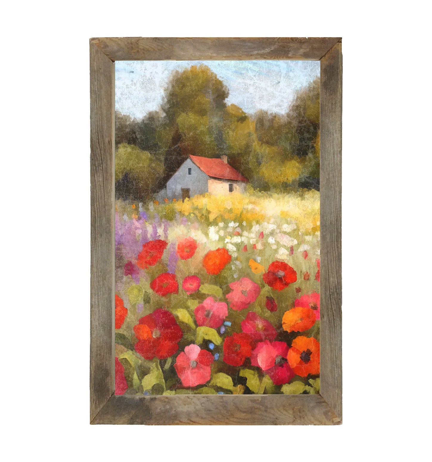 Farmside Flowers - Framed Art