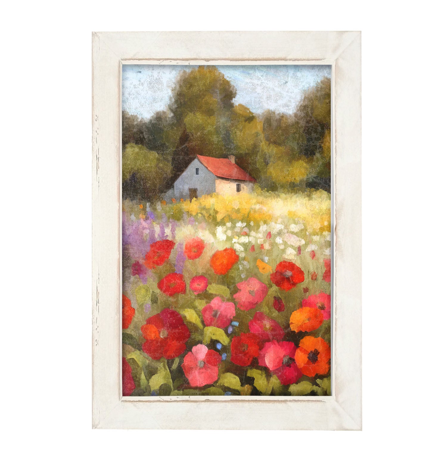 Farmside Flowers - Framed Art