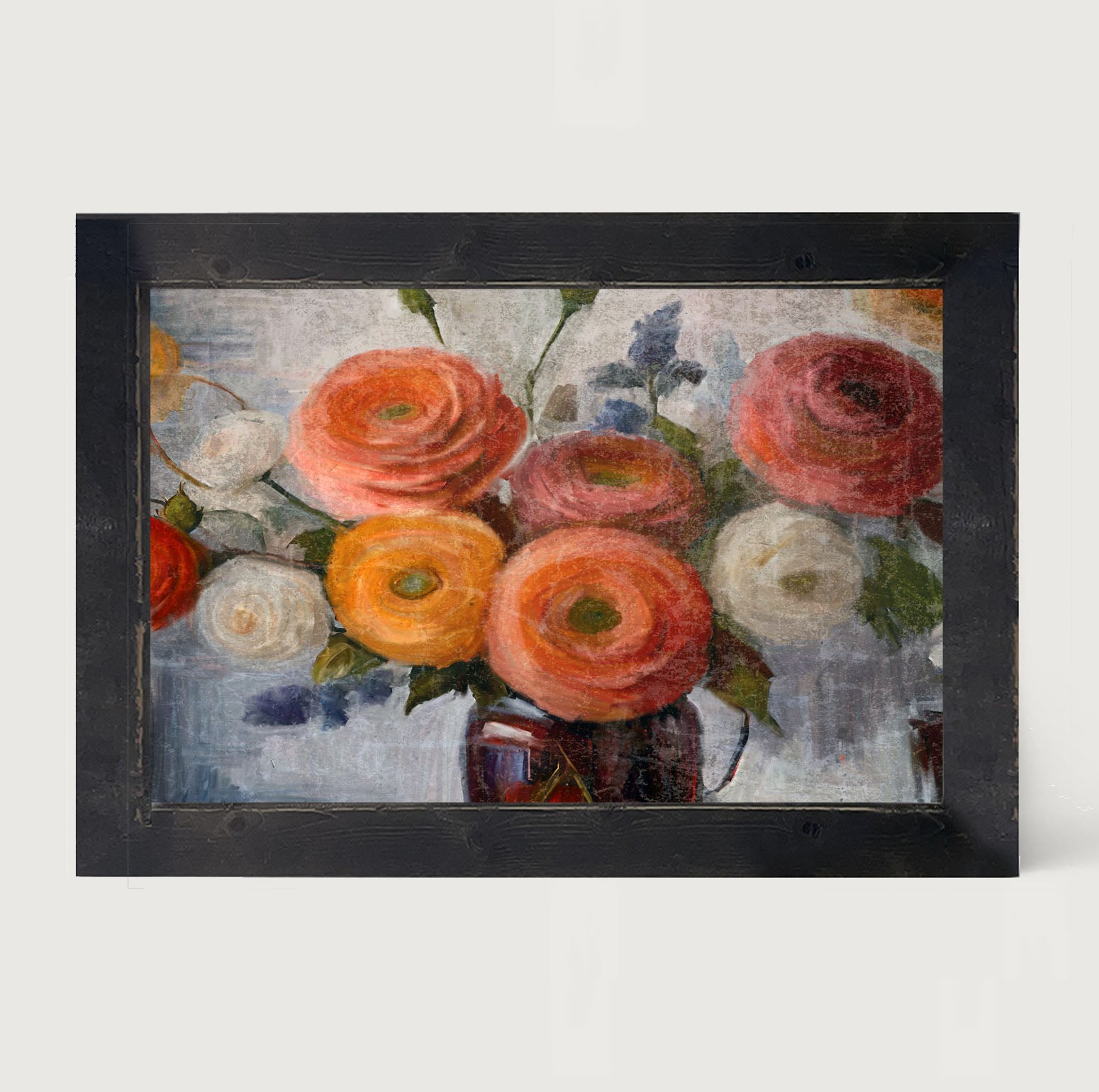 Colorful Ranunculus - Framed Art