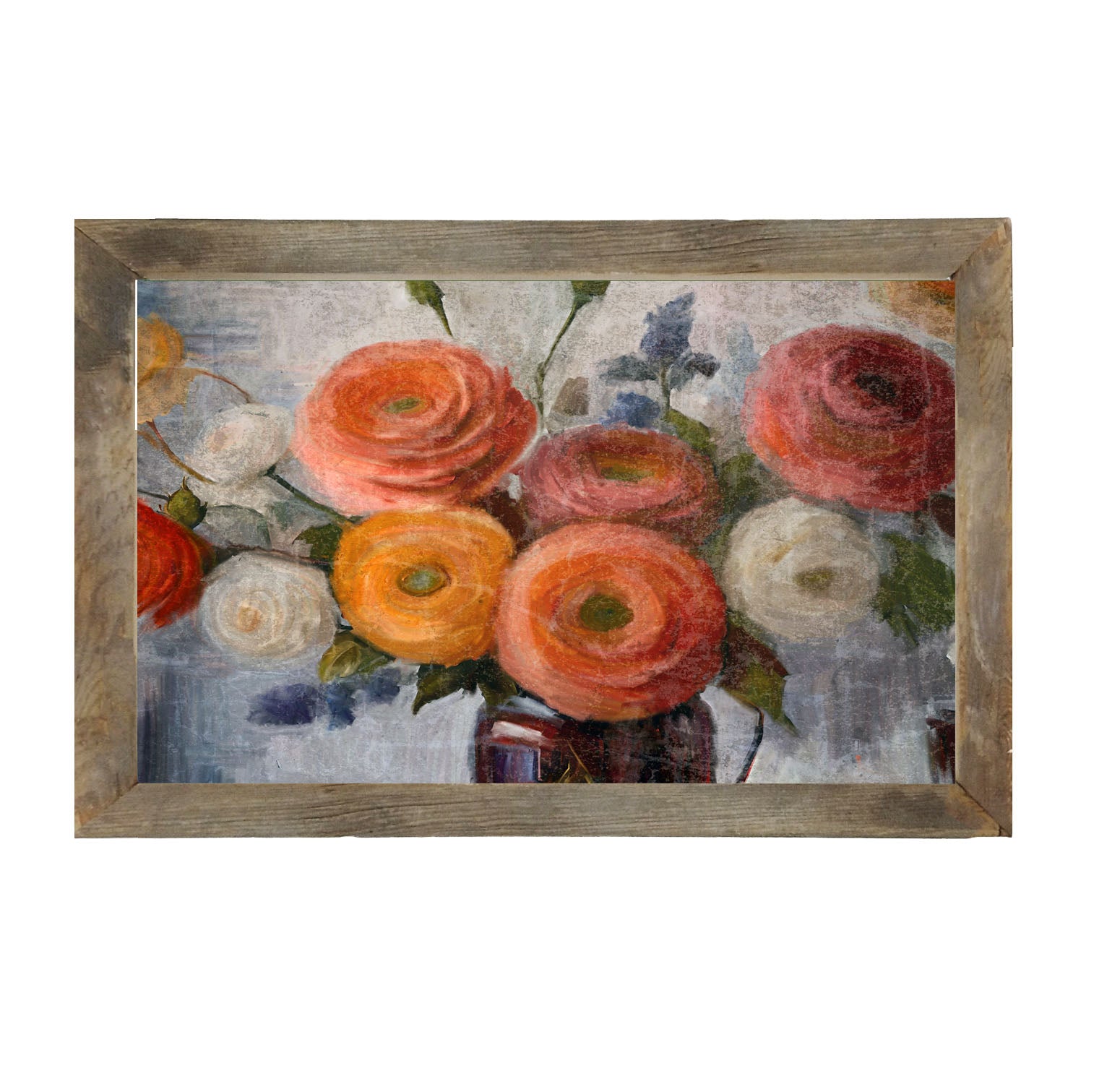 Colorful Ranunculus - Framed Art