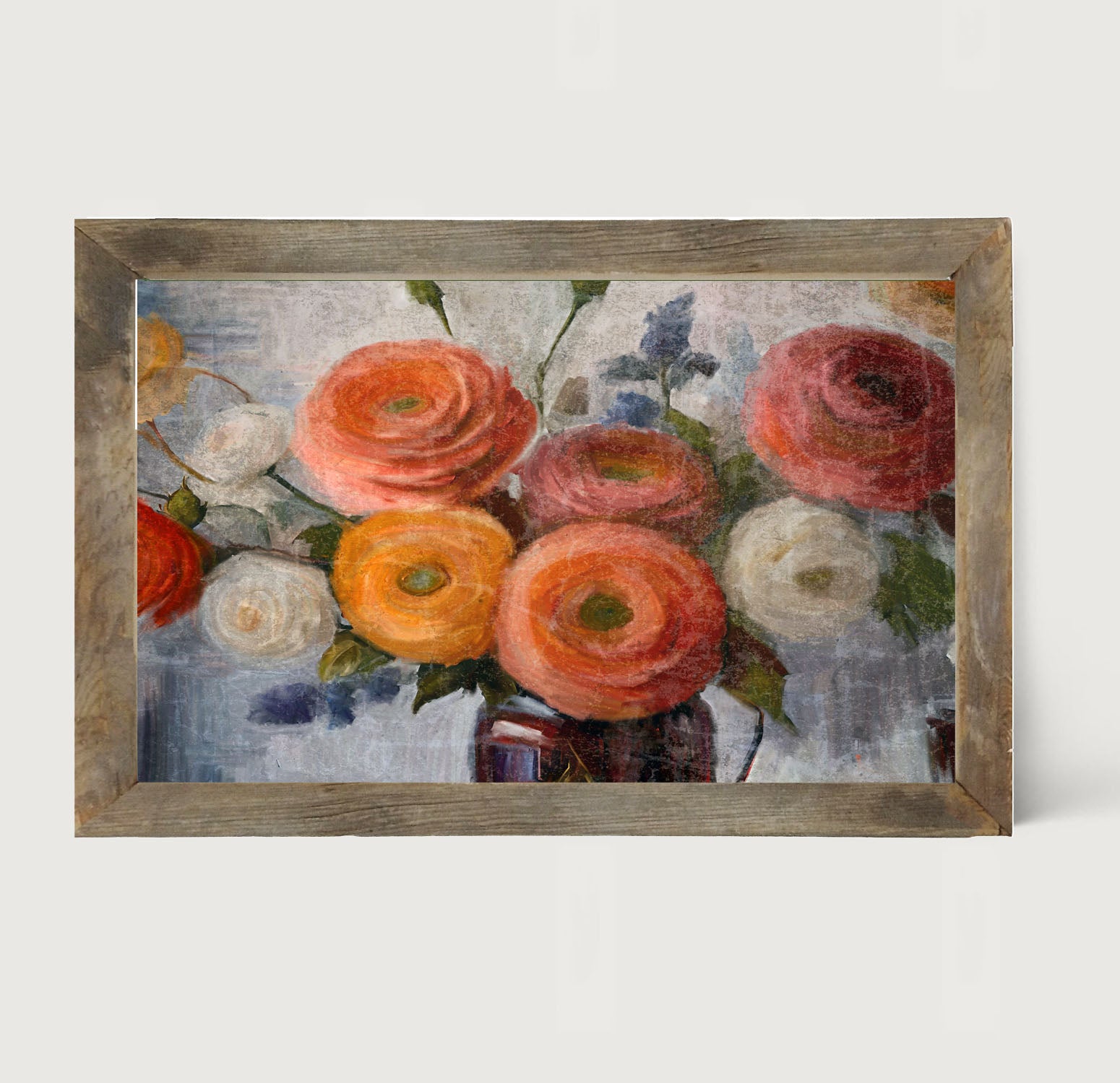Colorful Ranunculus - Framed Art