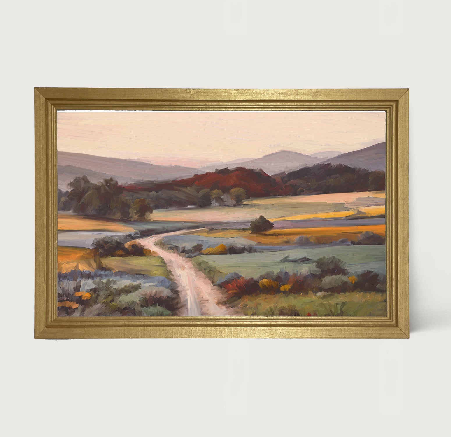 Country Road - Framed art