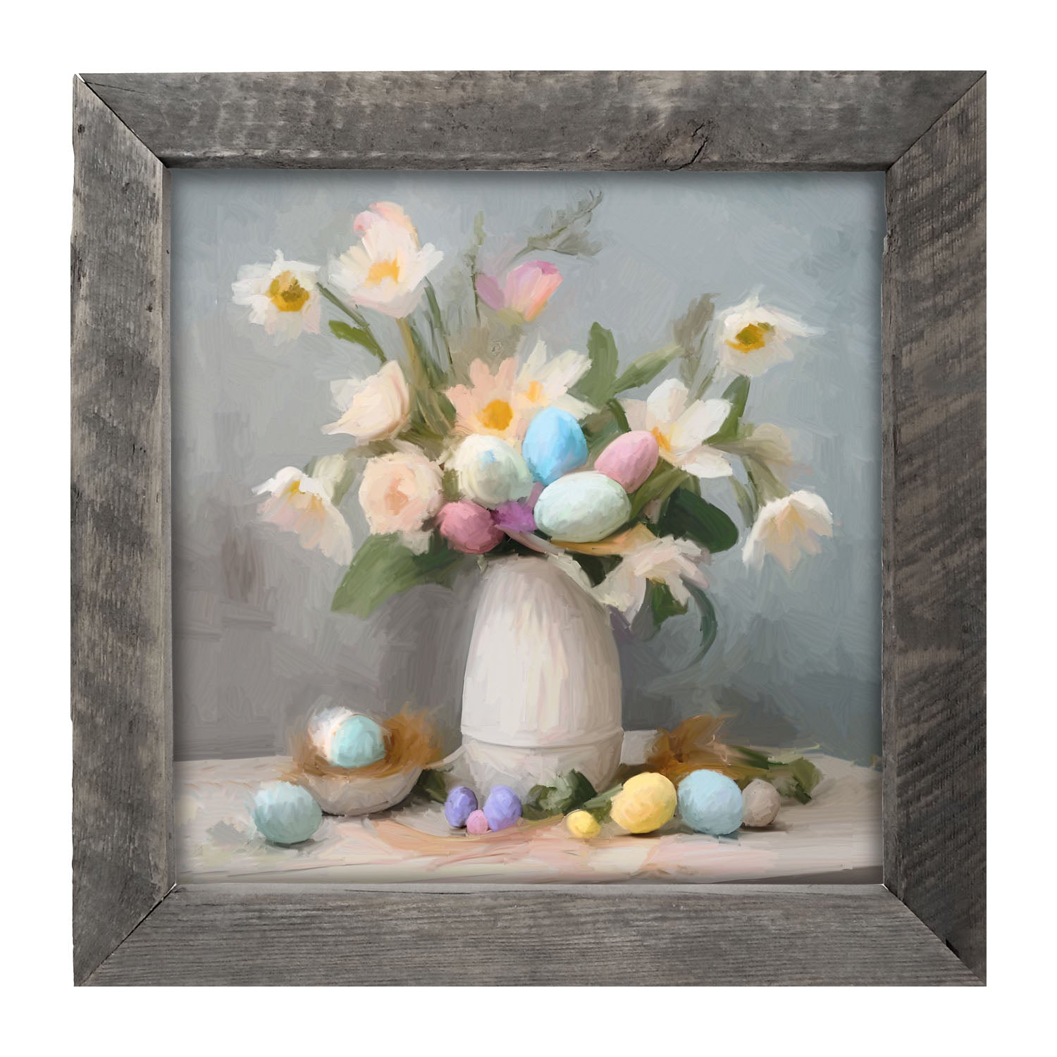 Easter Egg Bouquet - Framed art