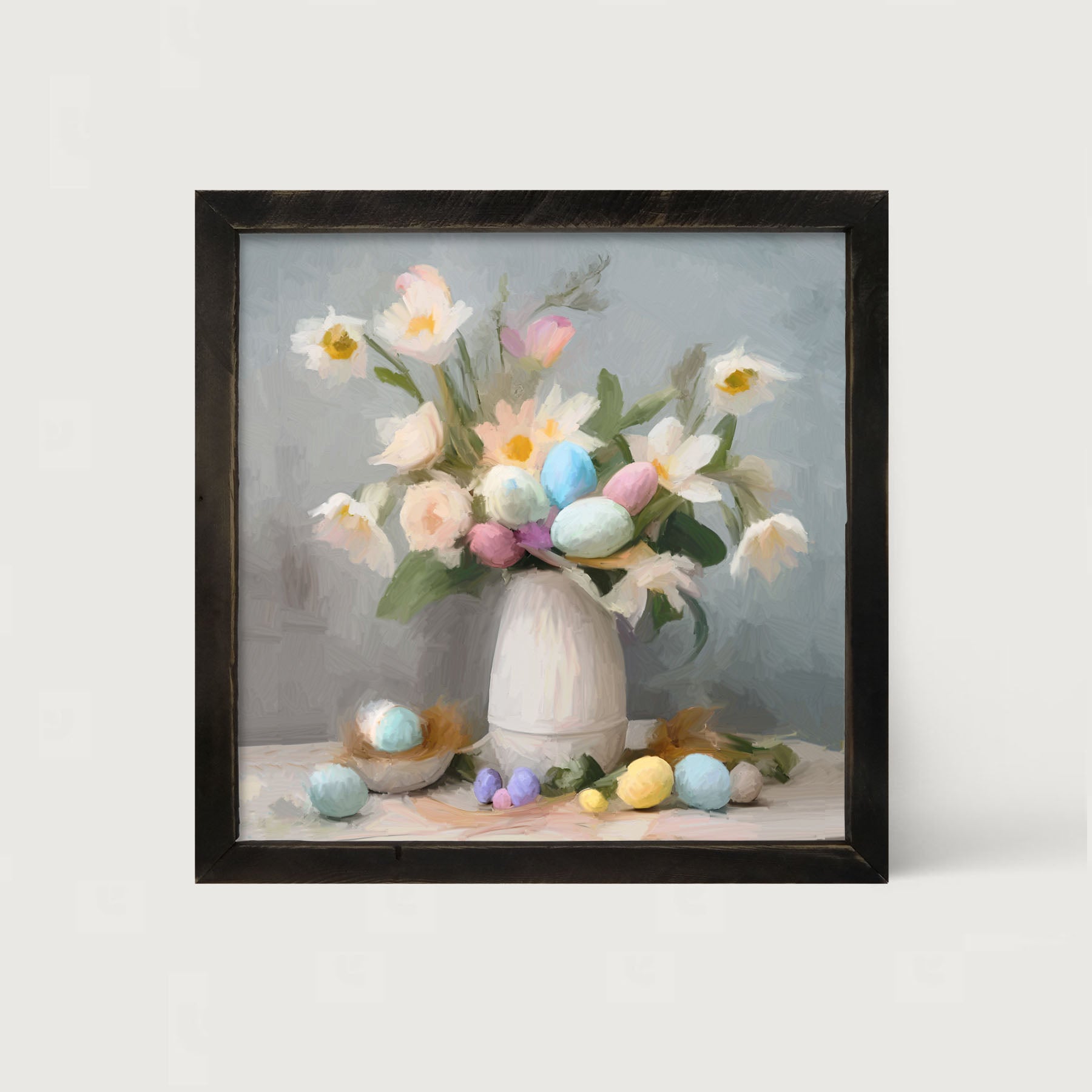 Easter Egg Bouquet - Framed art