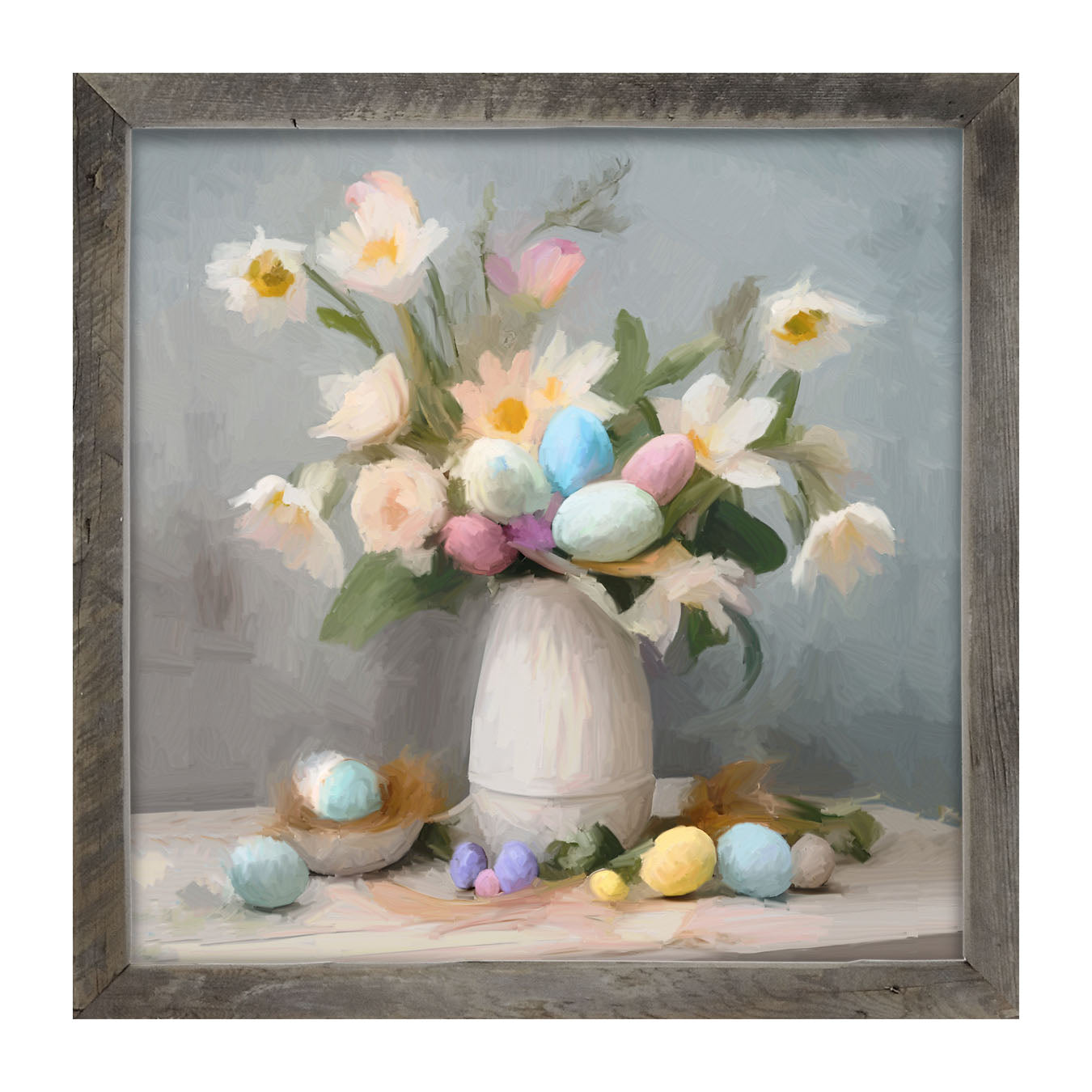 Easter Egg Bouquet - Framed art