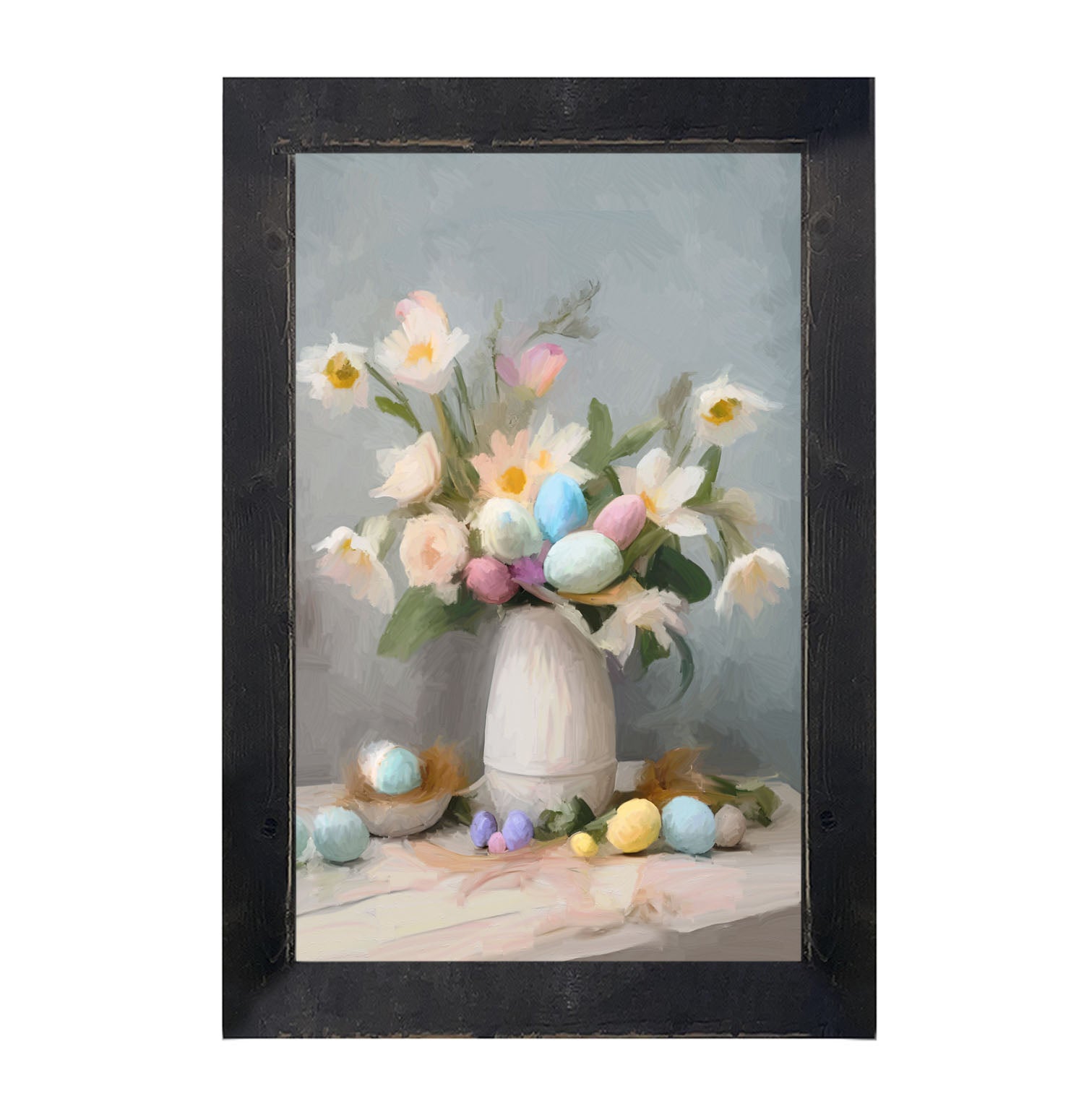 Easter Egg Bouquet - Framed art