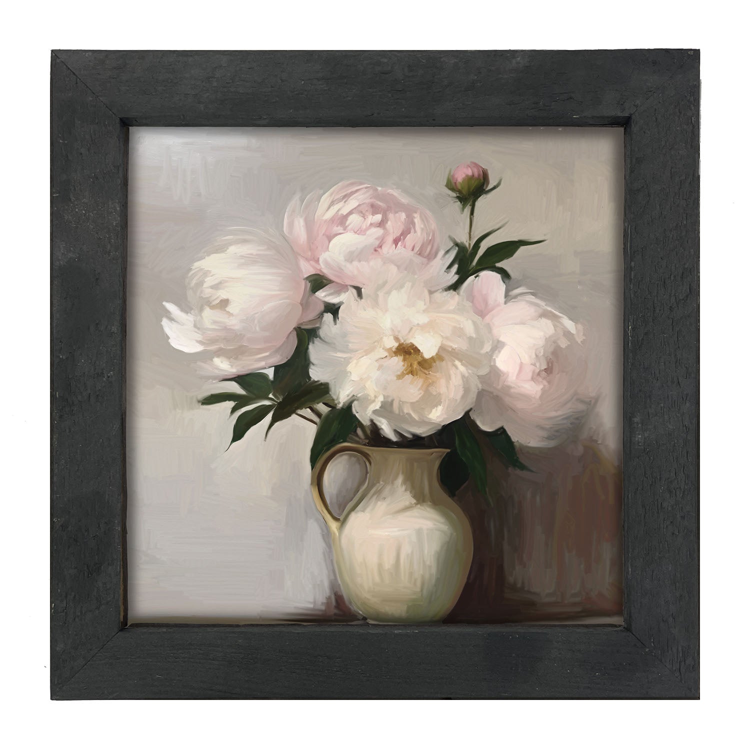 Bouquet of Peonies - Framed art