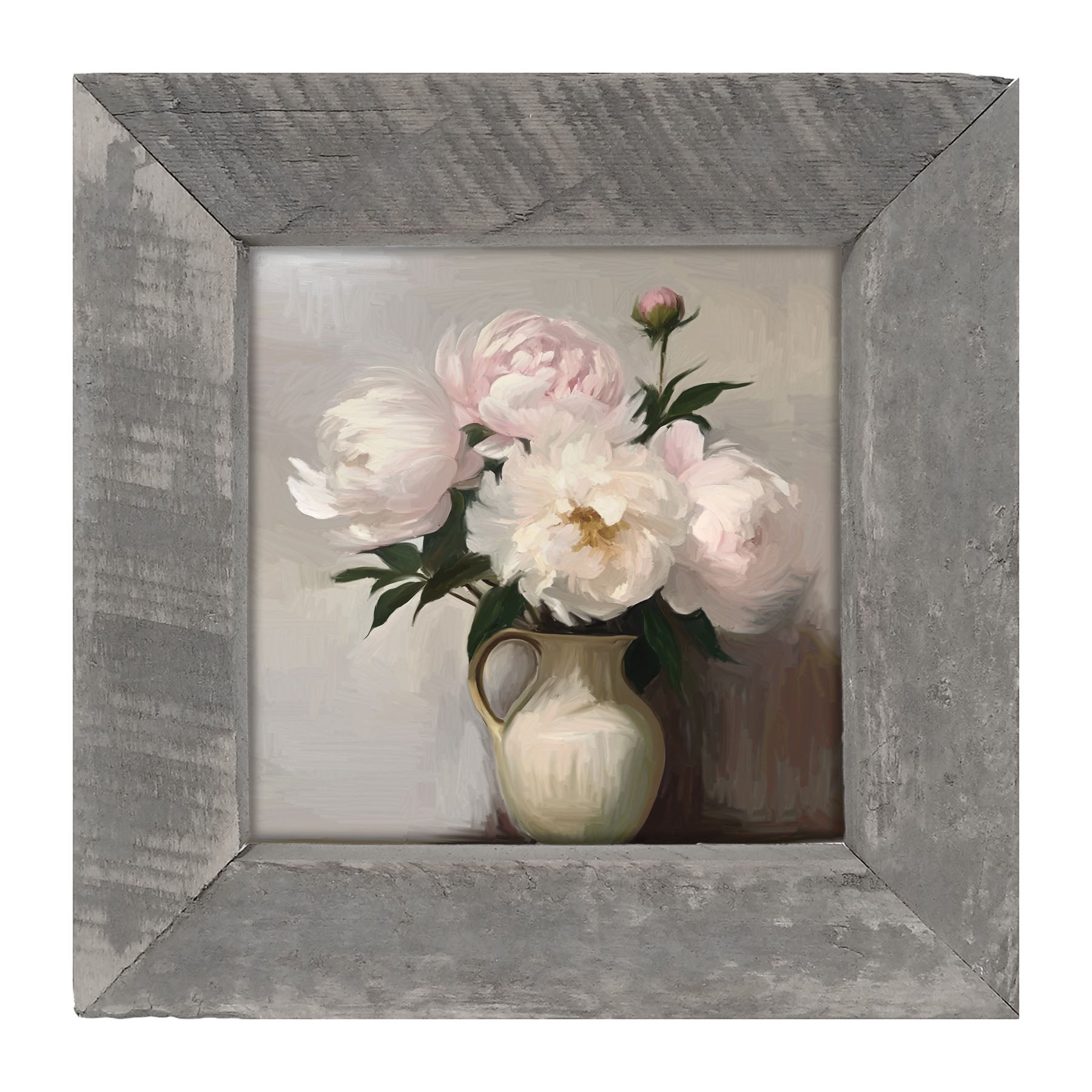 Bouquet of Peonies - Framed art