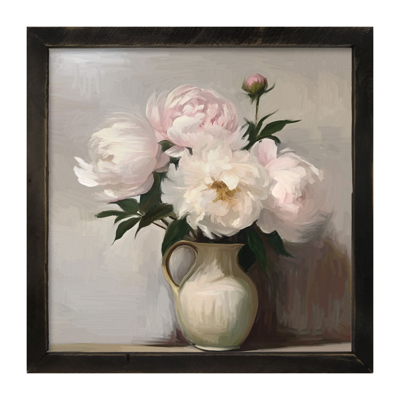 Bouquet of Peonies - Framed art
