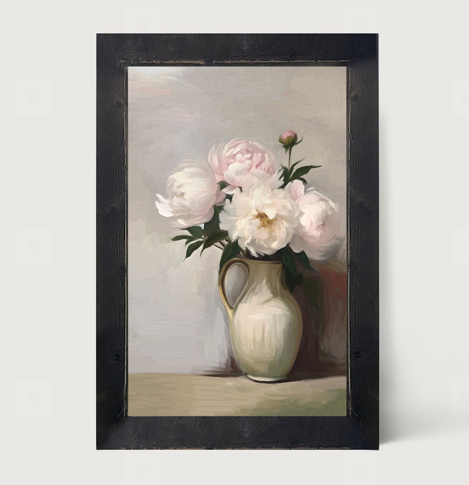 Bouquet of Peonies - Framed art