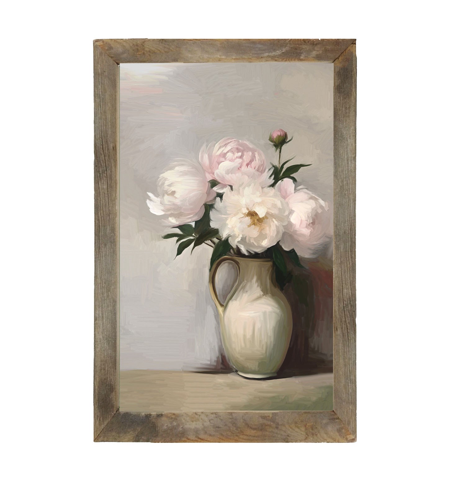 Bouquet of Peonies - Framed art