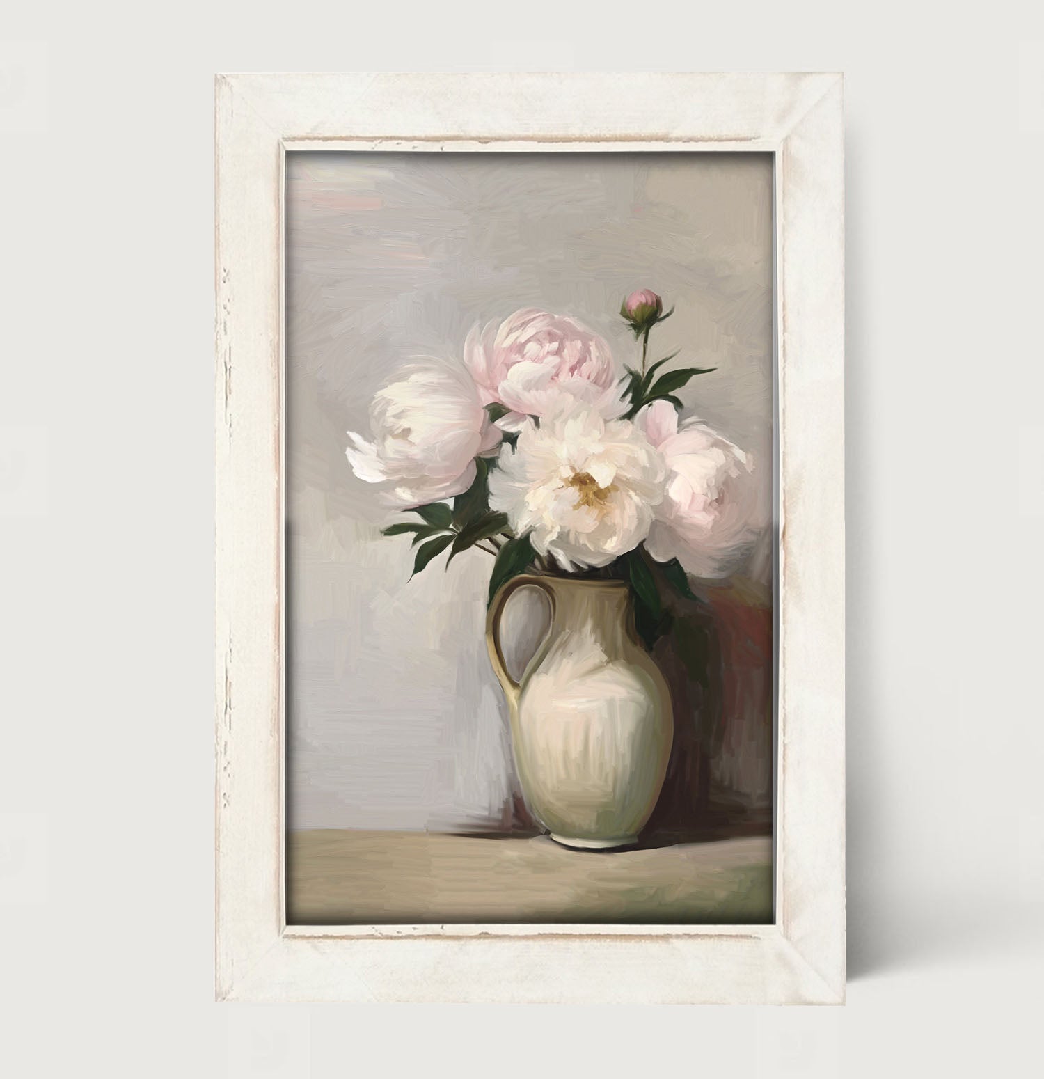 Bouquet of Peonies - Framed art