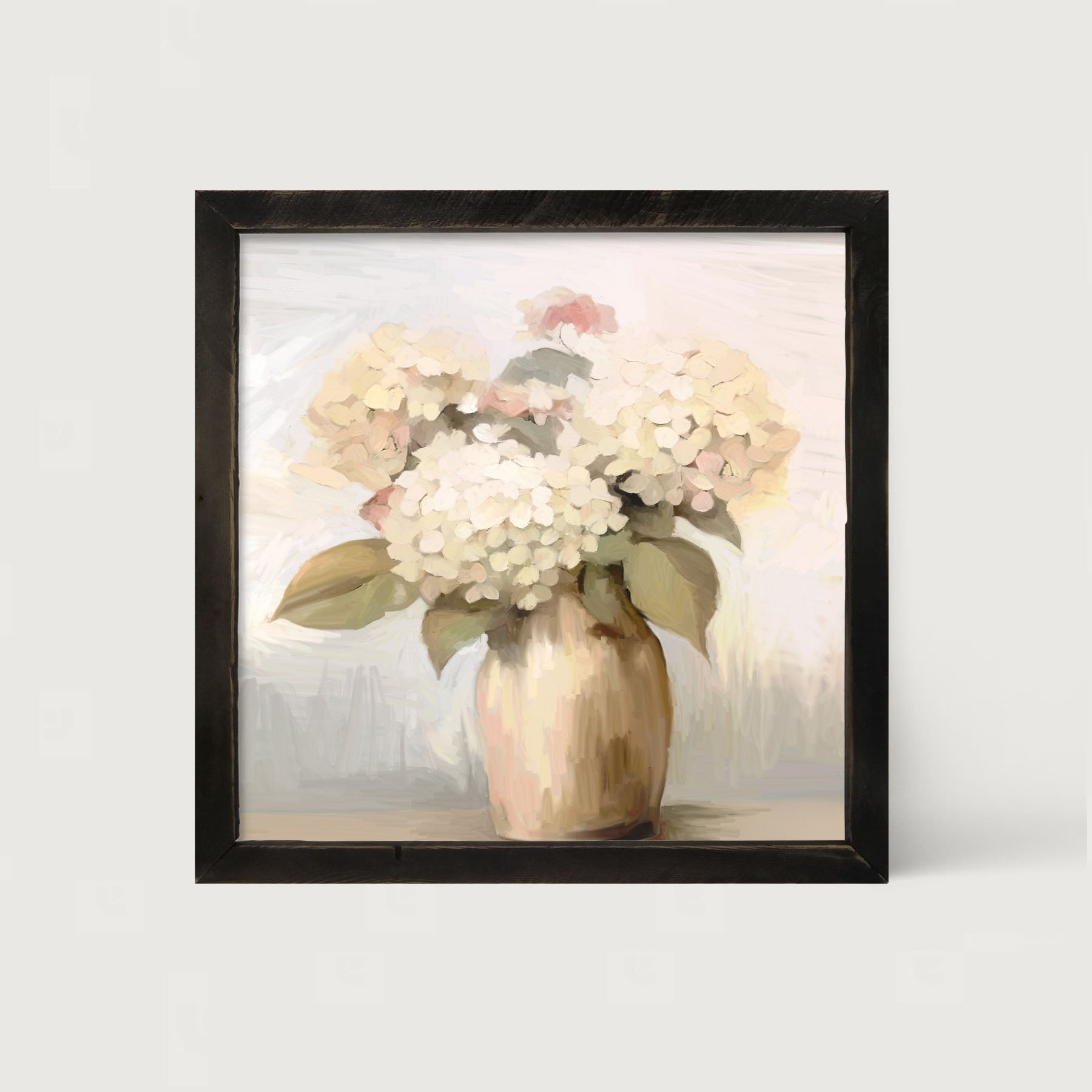 Bouquet of Hydrangeas - Framed art