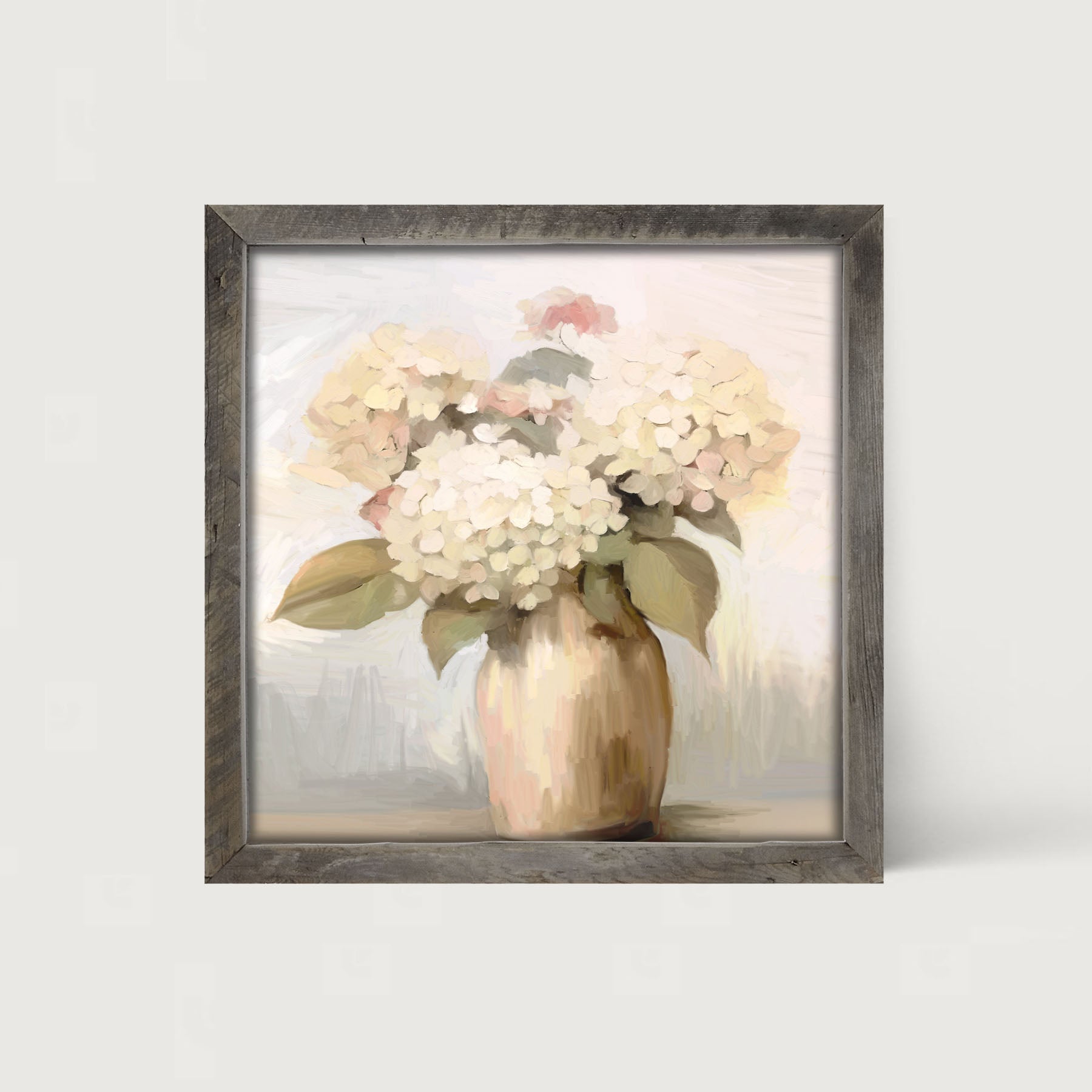 Bouquet of Hydrangeas - Framed art