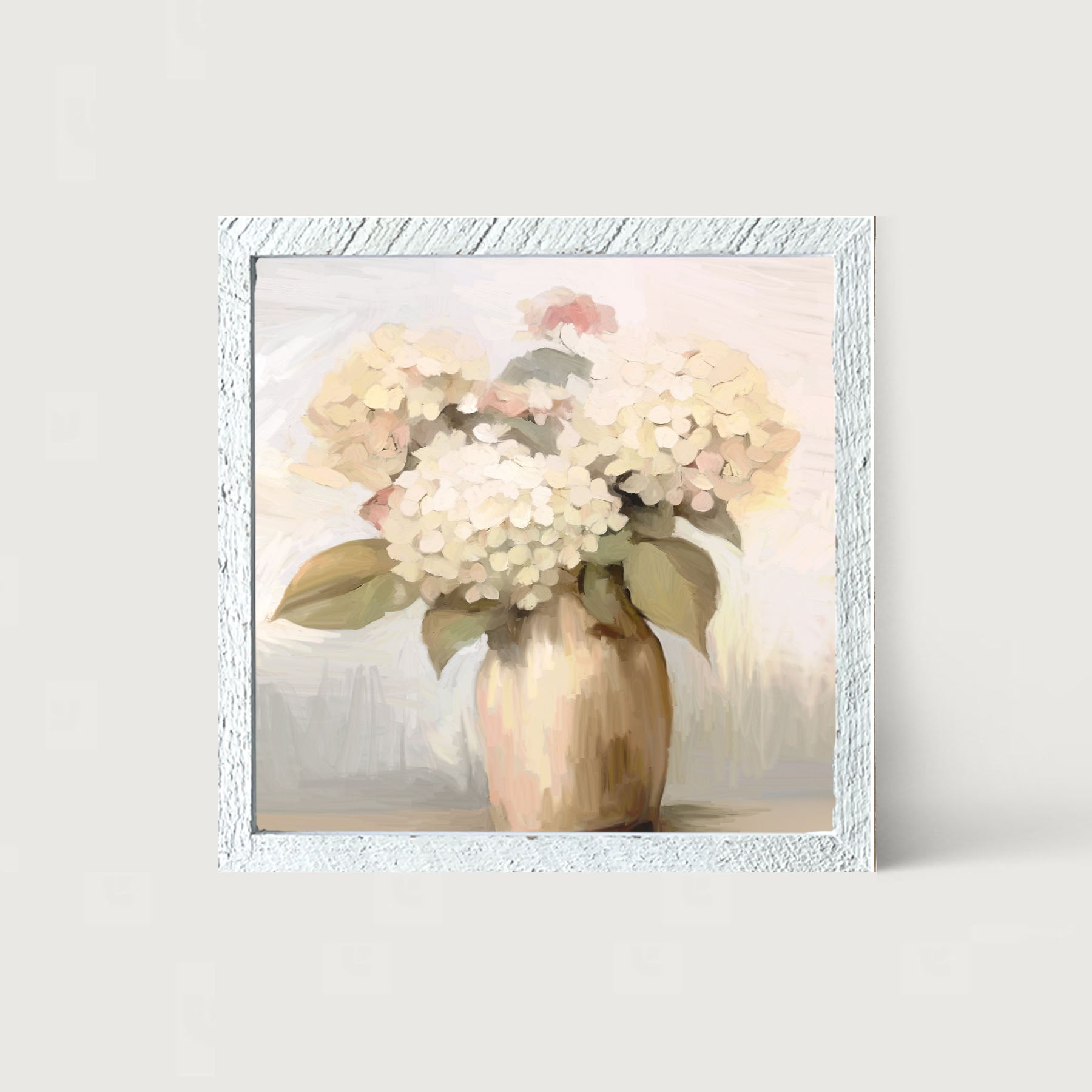 Bouquet of Hydrangeas - Framed art