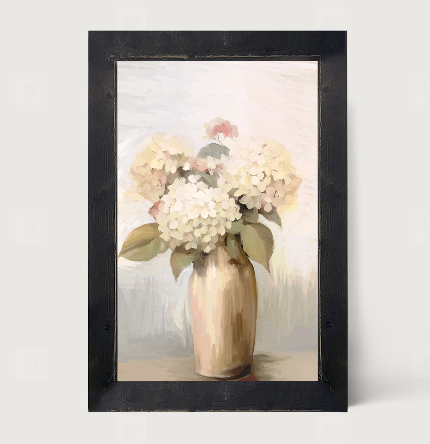 Bouquet of Hydrangeas - Framed art
