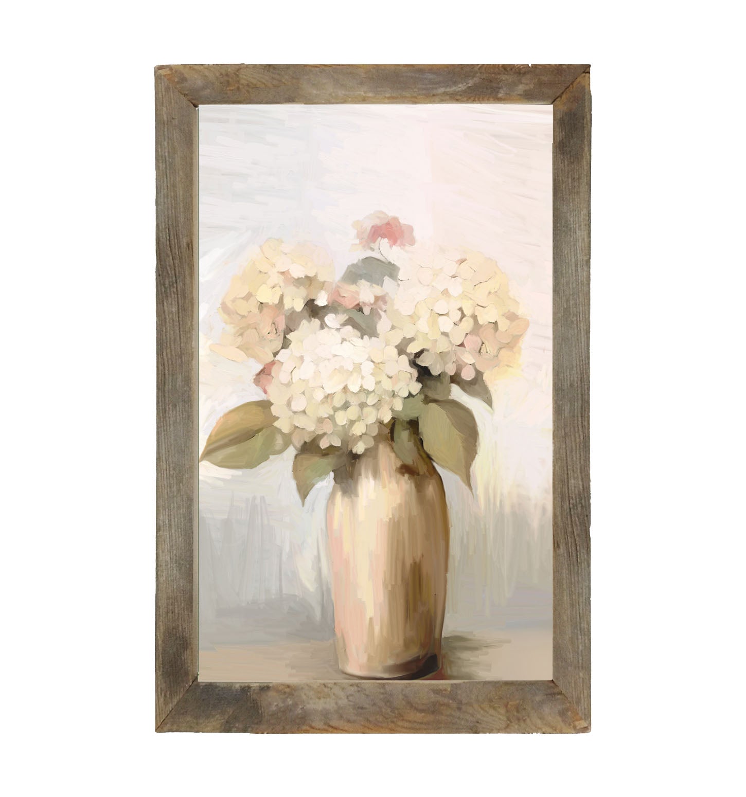 Bouquet of Hydrangeas - Framed art
