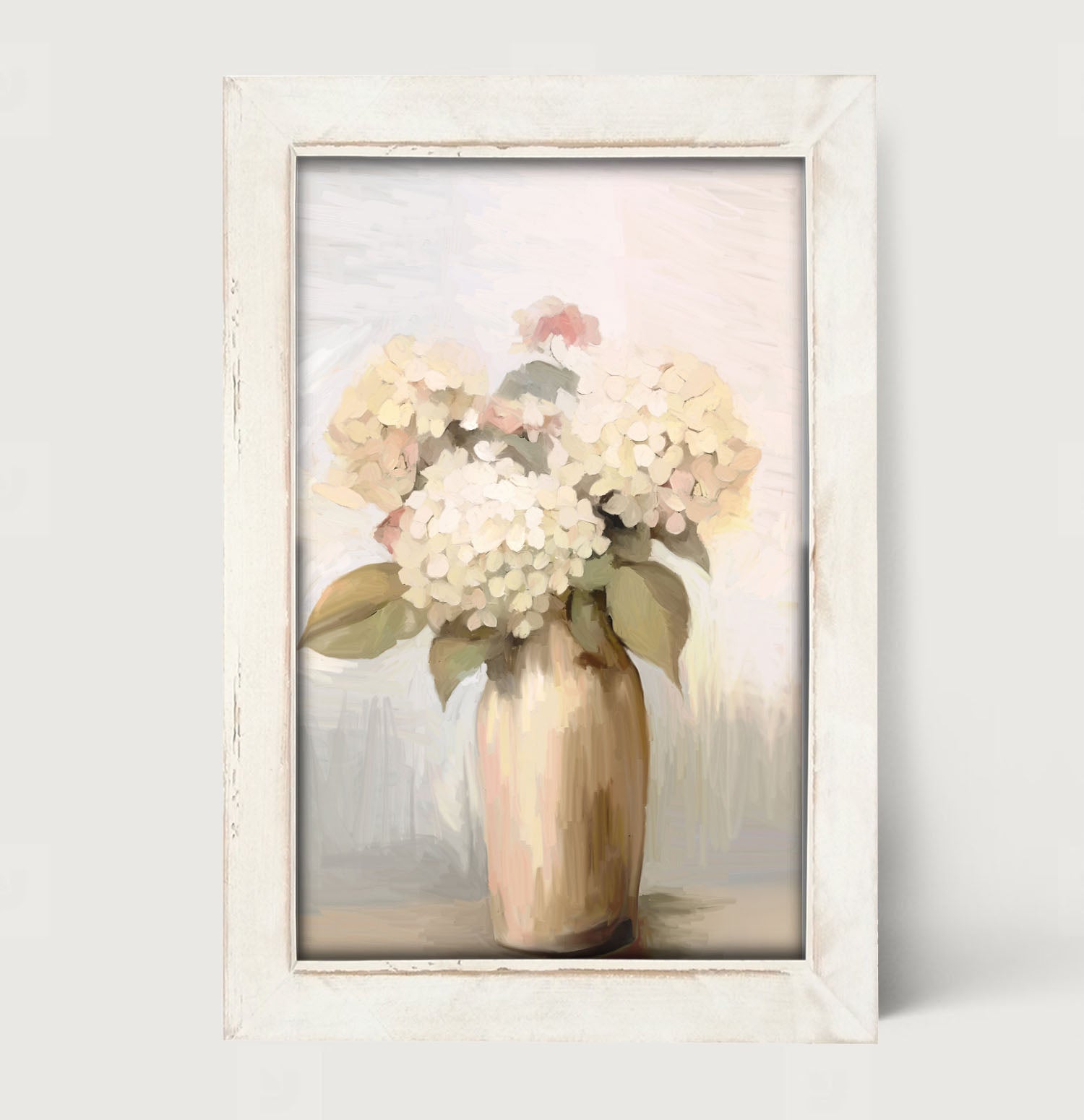 Bouquet of Hydrangeas - Framed art