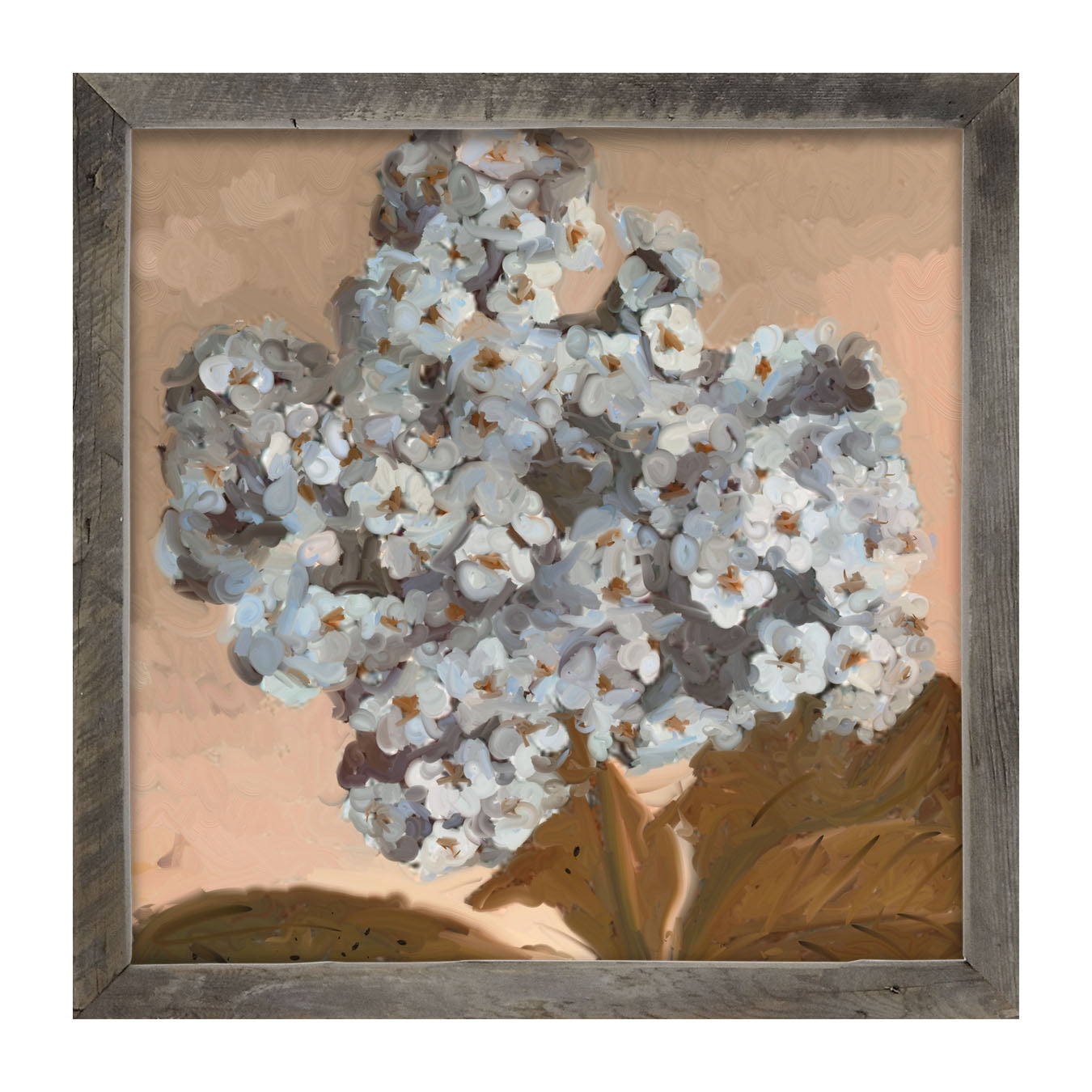 Blue Lilac - Framed art