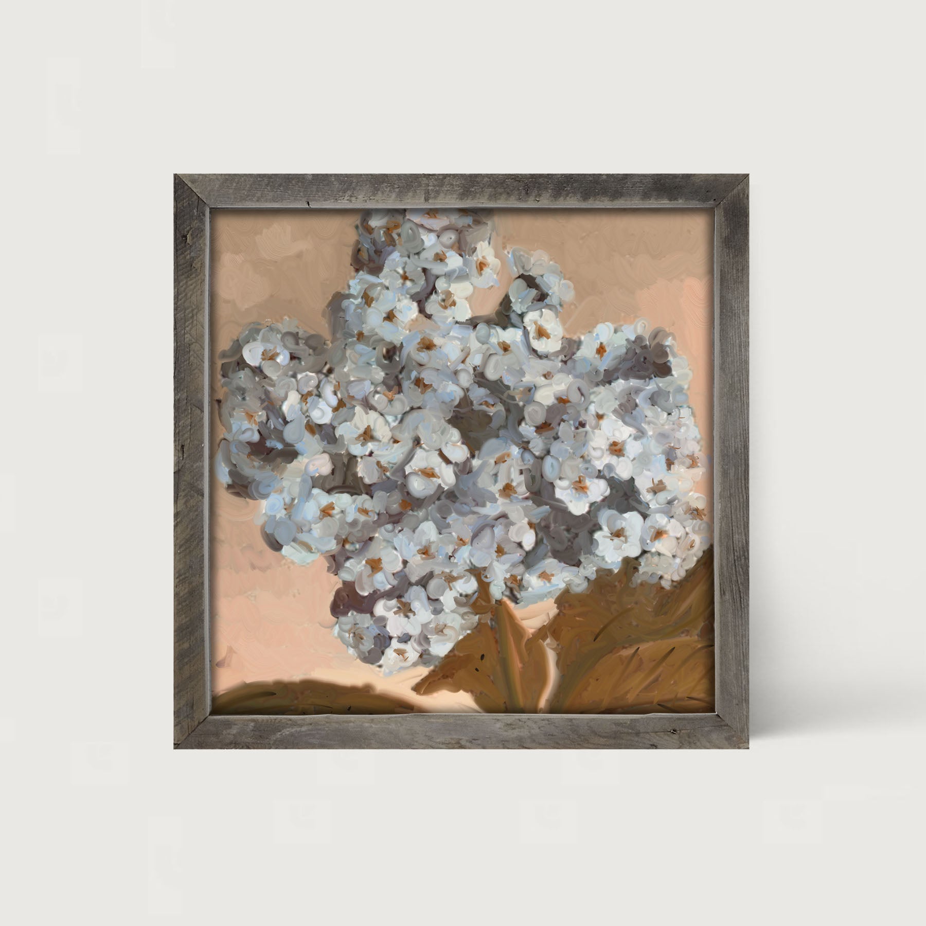 Blue Lilac - Framed art