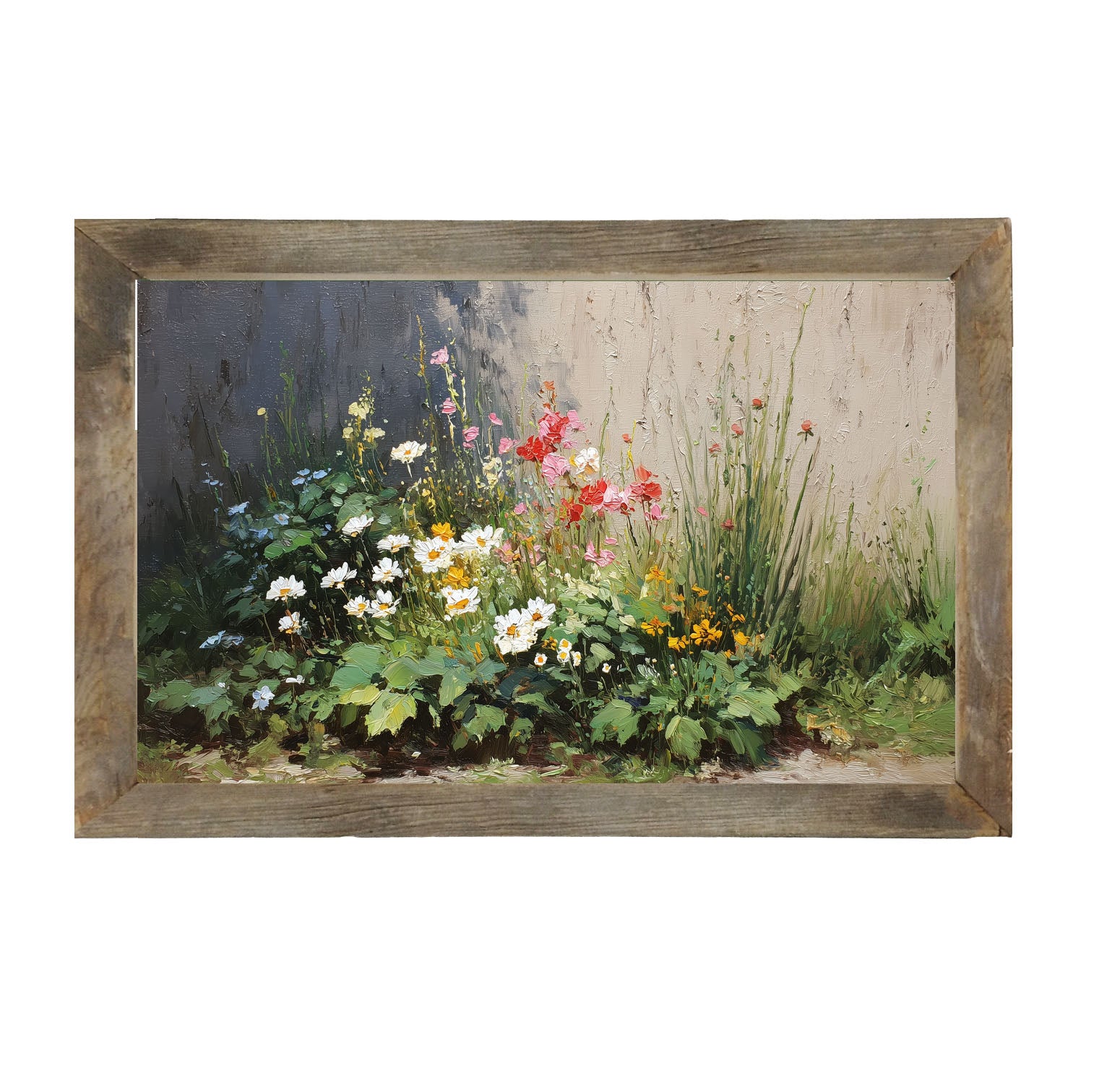 Patch of Wildflowers - Framed Art